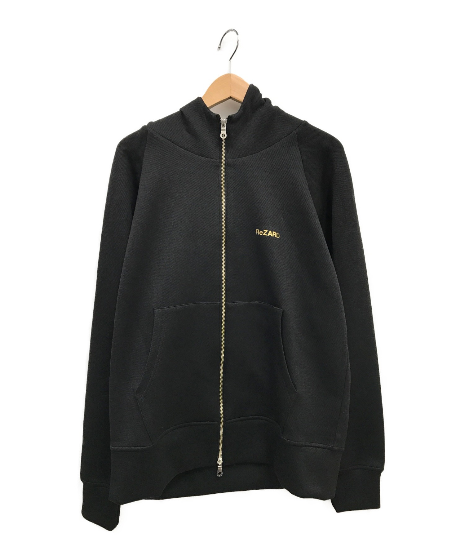 中古・古着通販】ReZARD (リザード) One-point Logo Zip-up Hoodie