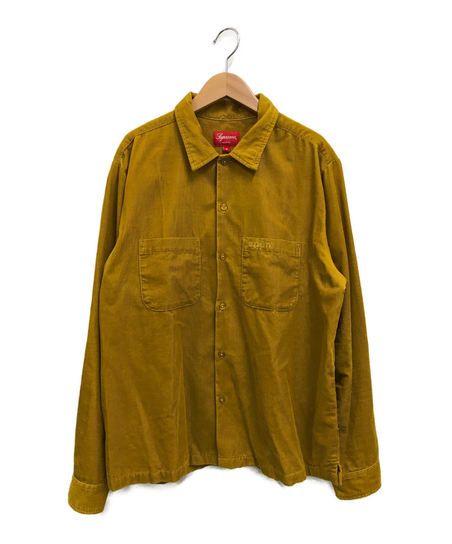 シャツmサイズ supreme corduroy shirt - シャツ