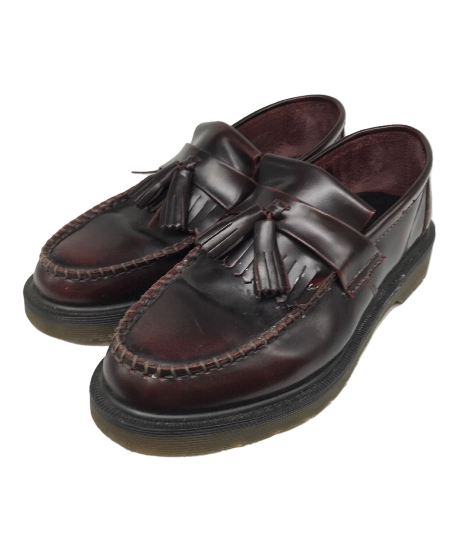 Dr.Martens◇ローファー/UK5/BLK/TASSEL LOAFER - レディースシューズ