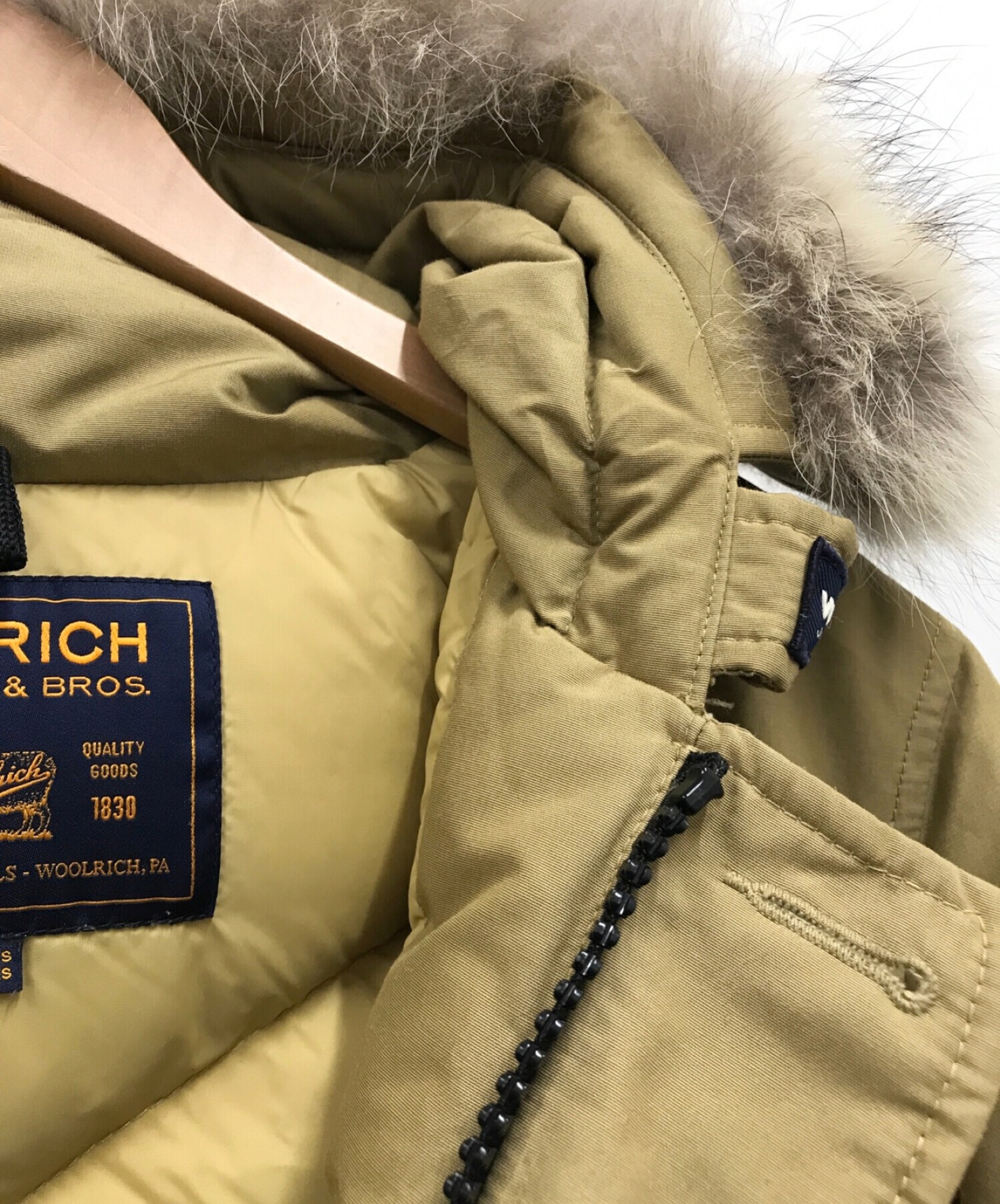 WOOLRICH (ウールリッチ) アークティックパーカ/ARCTIC PARKA ベージュ サイズ:XXS