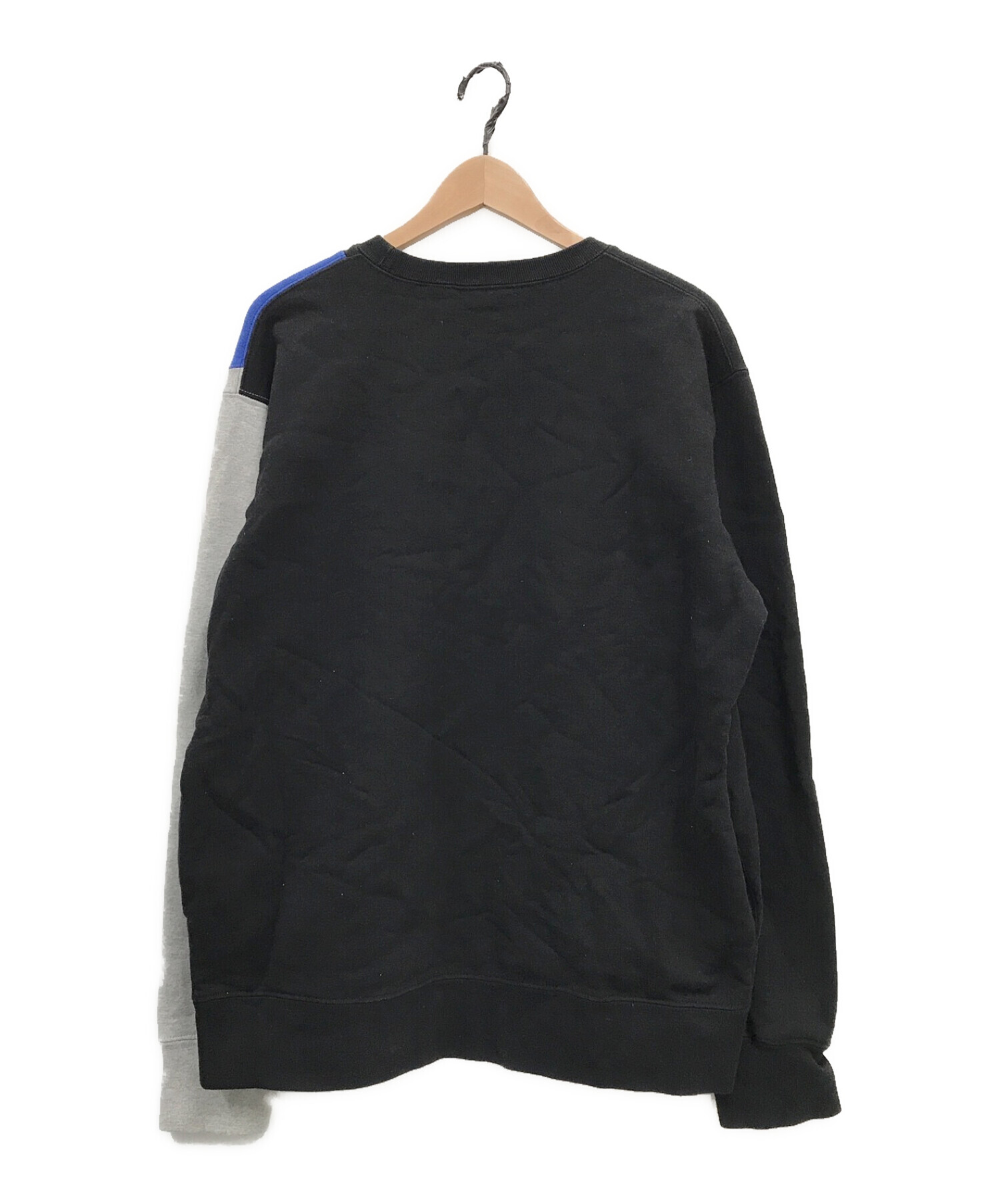 メンズSupreme L Panelled Crewneck Black - スウェット