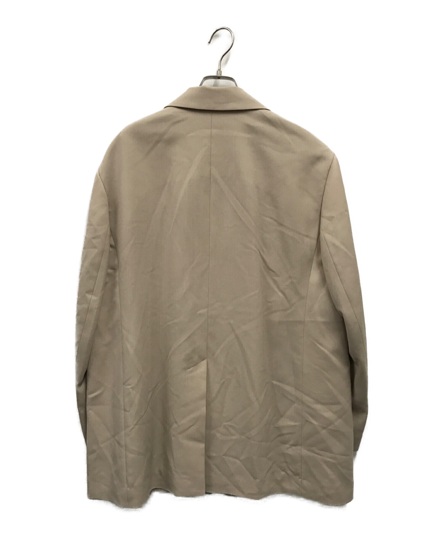 LE CIEL BLEU (ルシェルブルー) オーバーサイズテーラードジャケット / Oversized Tailored Jacket ベージュ  サイズ:36
