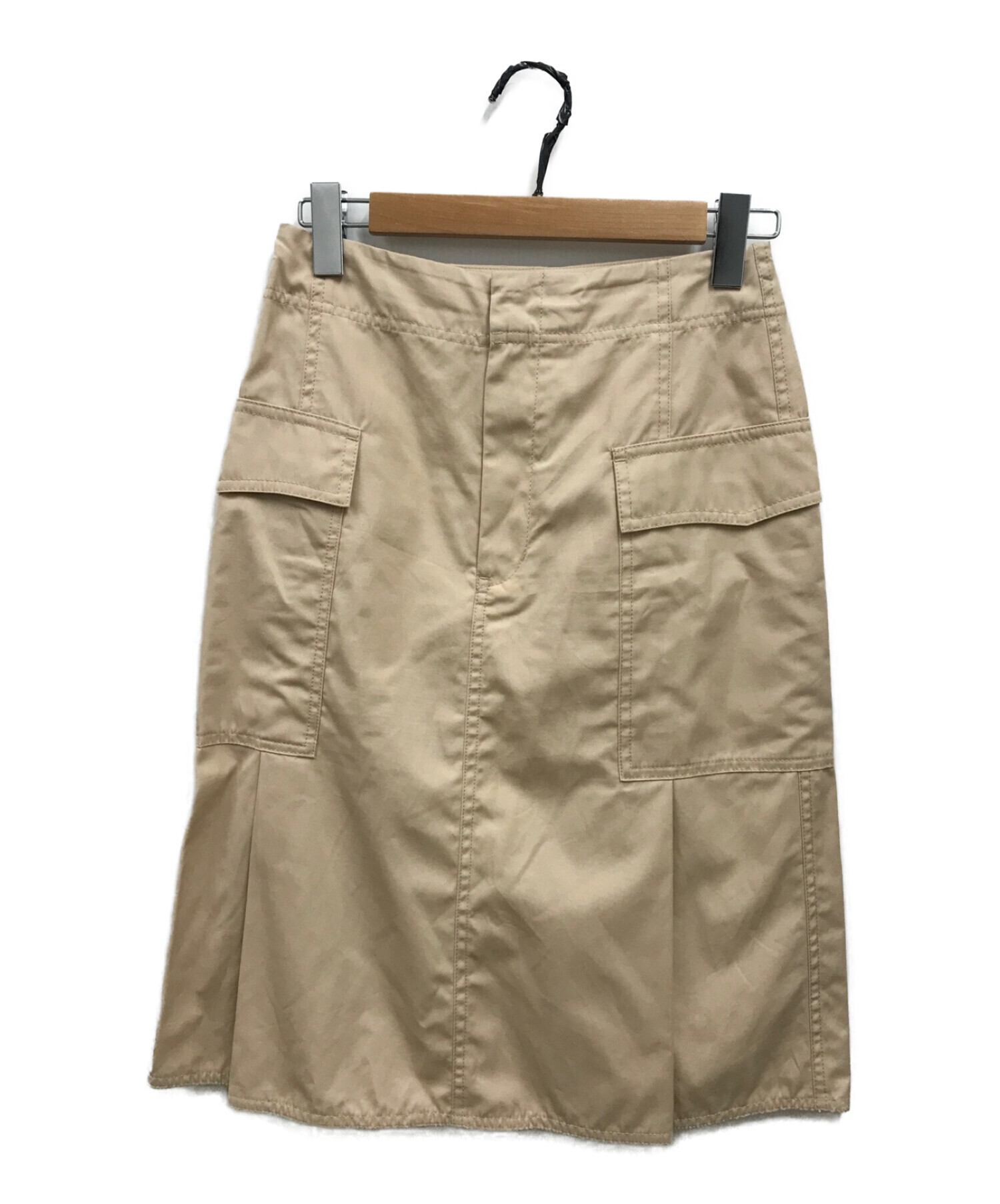 中古・古着通販】CINOH (チノ) カーゴスカート / CARGO SKIRT ベージュ