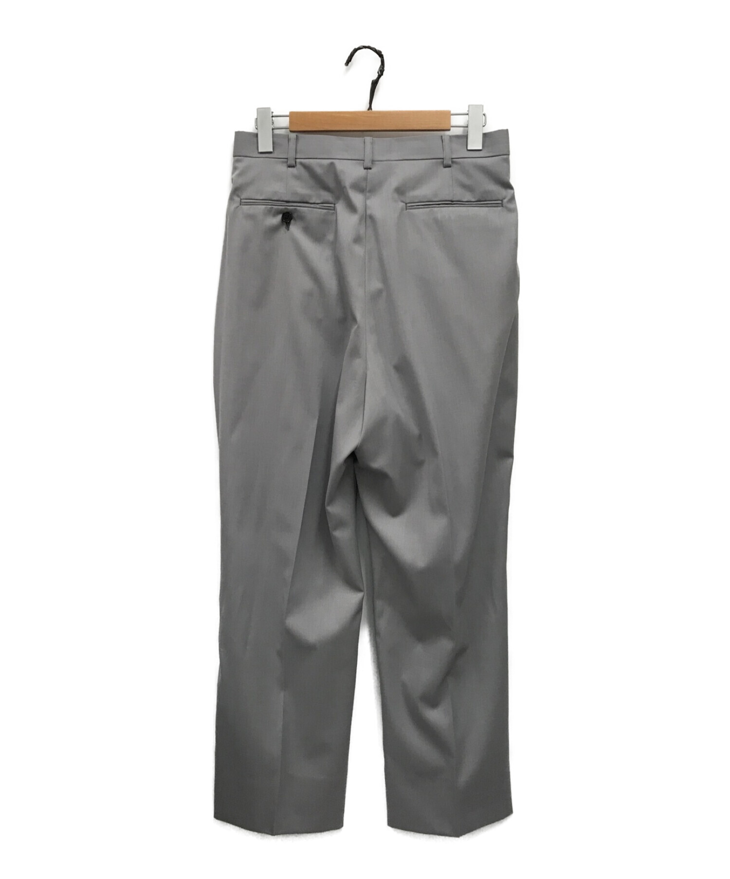 LITTLEBIG (リトルビッグ) スラックス / 22SS Tucked Trousers グレー サイズ:46 未使用品