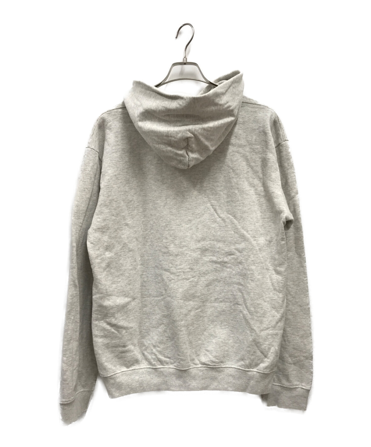 sporty&rich (スポーティアンドリッチ) クラシックロゴフーディ / CLASSIC LOGO HOODIE グレー サイズ:L