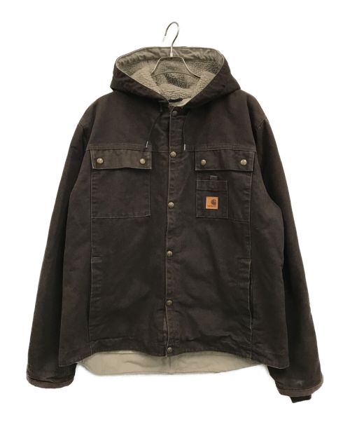 【中古・古着通販】CarHartt (カーハート) サンドストーン フード