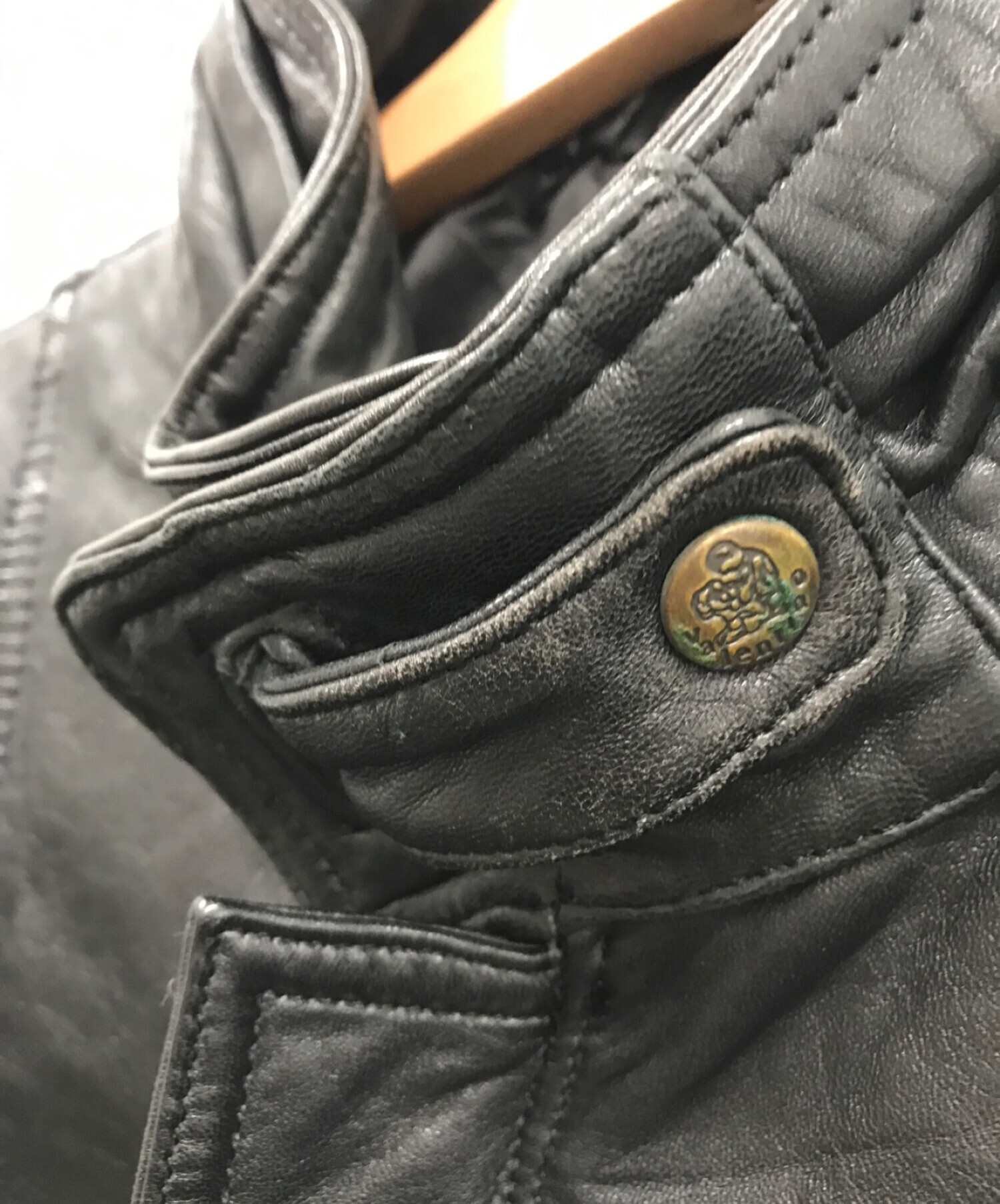 中古・古着通販】VALENTINO UOMO (ヴァレンティノ ウモ) レザー