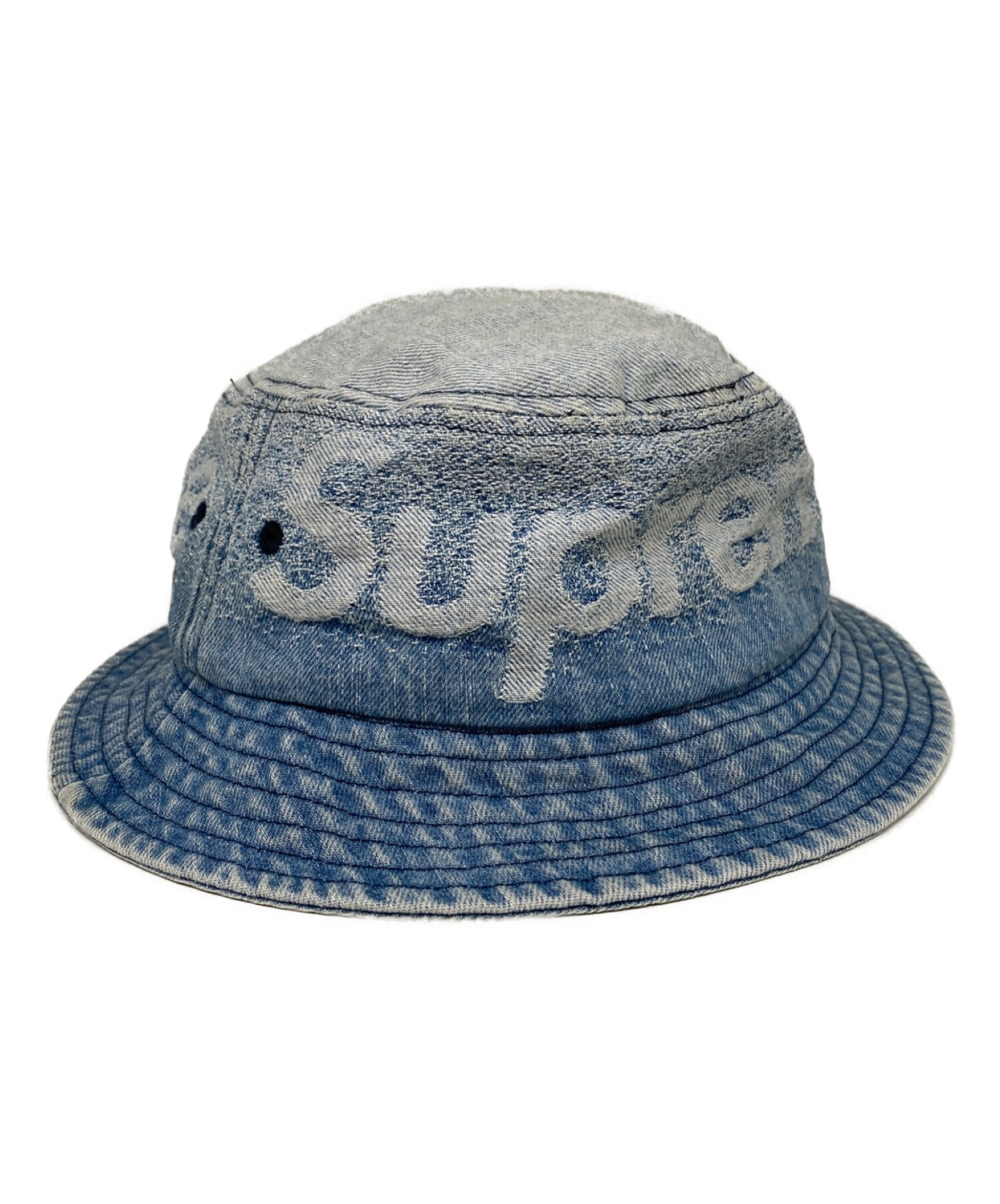 帽子supreme fade jacquard denim crusher s/m