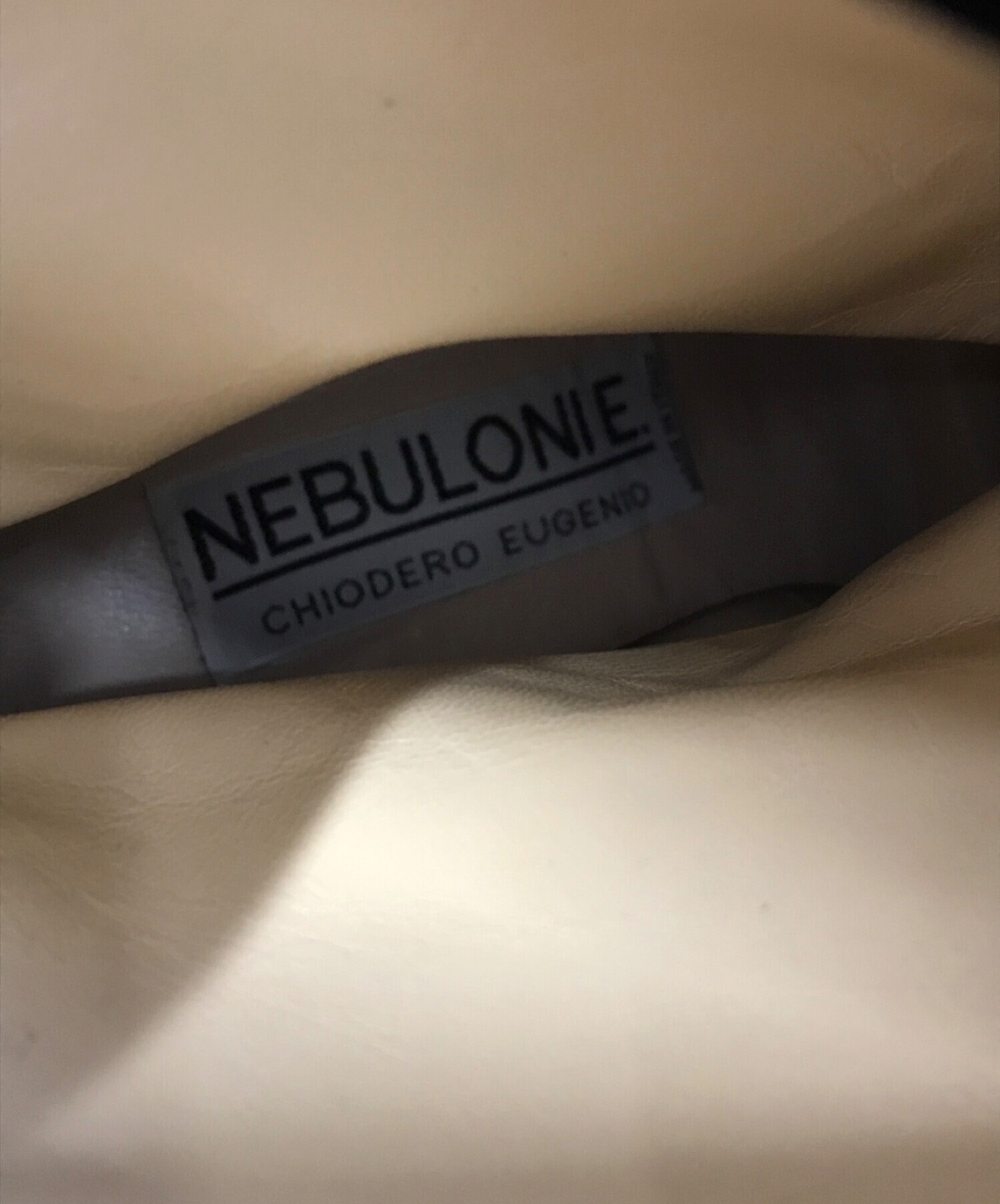 NEBULONIE (ネブローニ) ショートブーツ ブラック サイズ:35 1/2