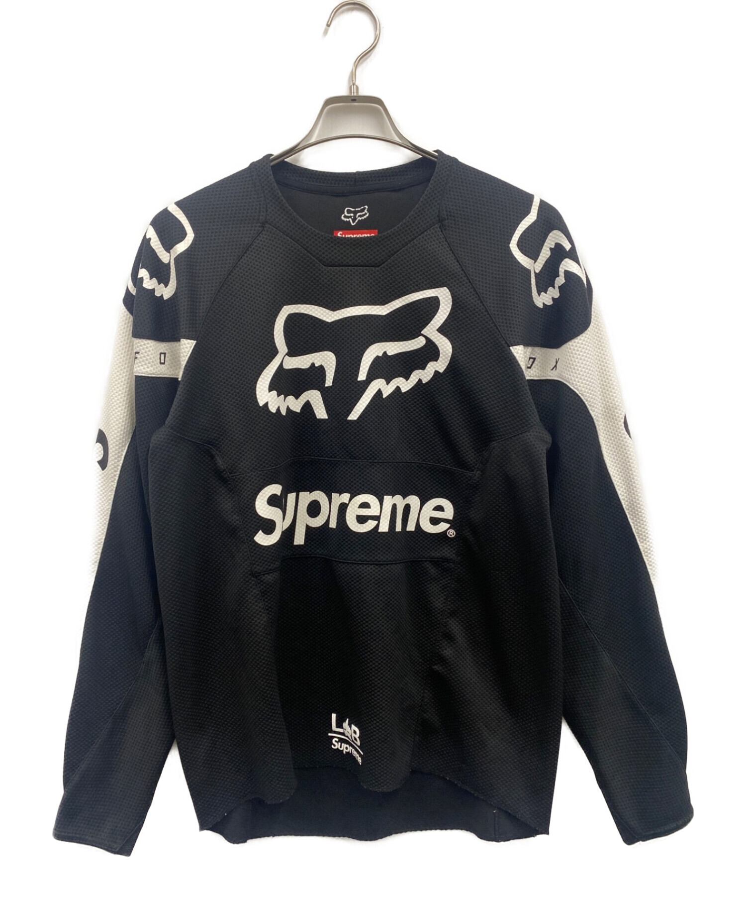 SUPREME (シュプリーム) Fox Racing Moto Jersey ブラック サイズ:M