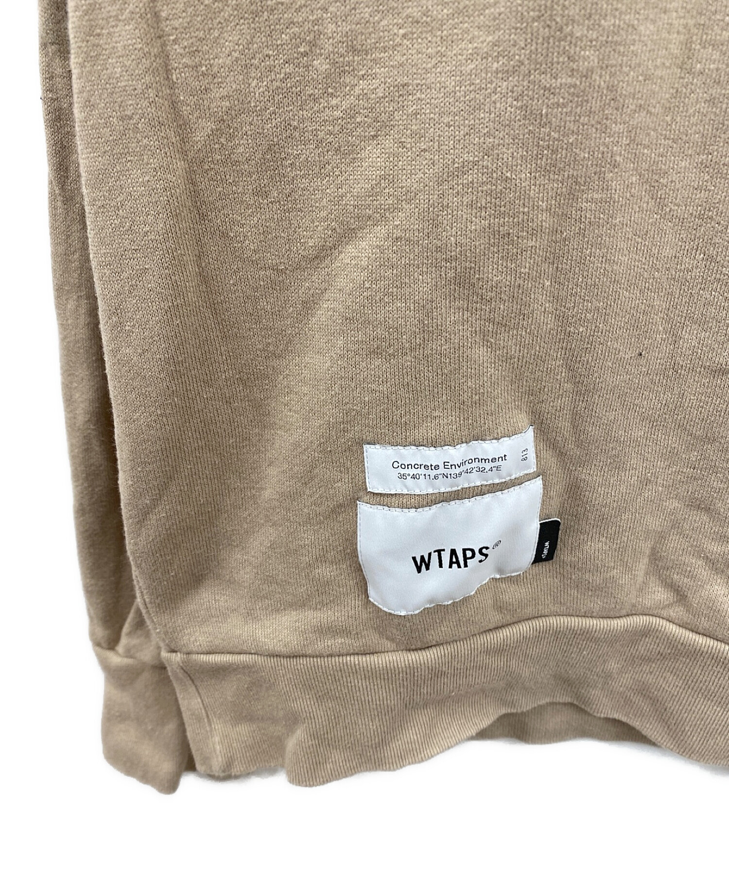 WTAPS (ダブルタップス) 21SS INSECT/CREW NECK ブラウン サイズ:X01