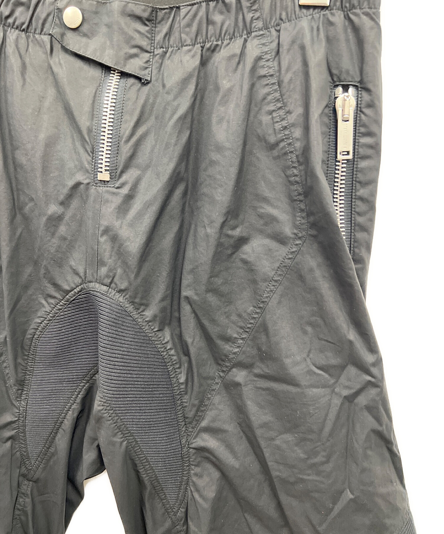 UNRAVEL PROJECT (アンレーベル プロジェクト) サイドジップポケット パンツ ブラック サイズ:M