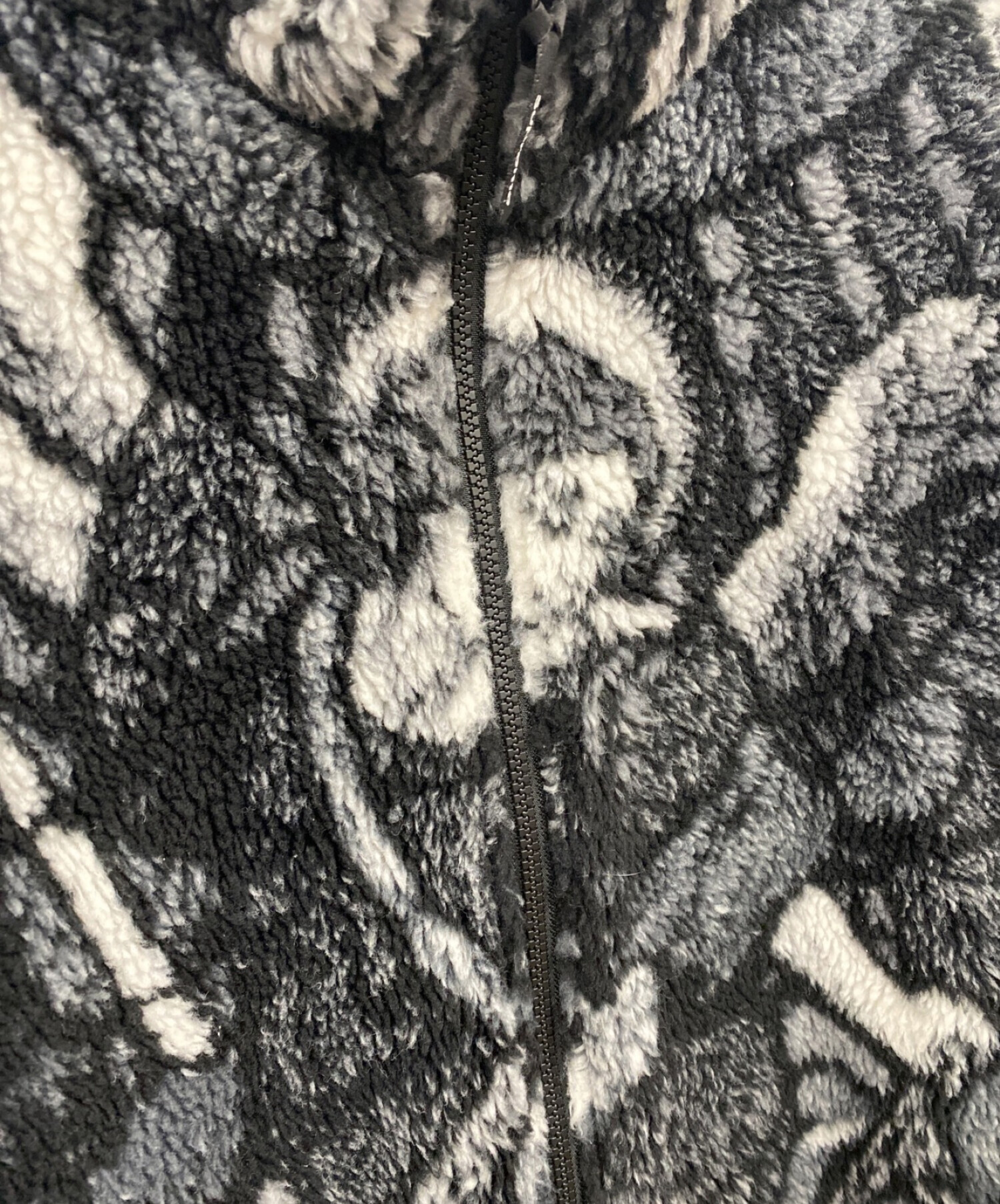 SUPREME (シュプリーム) Saint Michael Fleece Jacket　フリースジャケット グレー サイズ:M