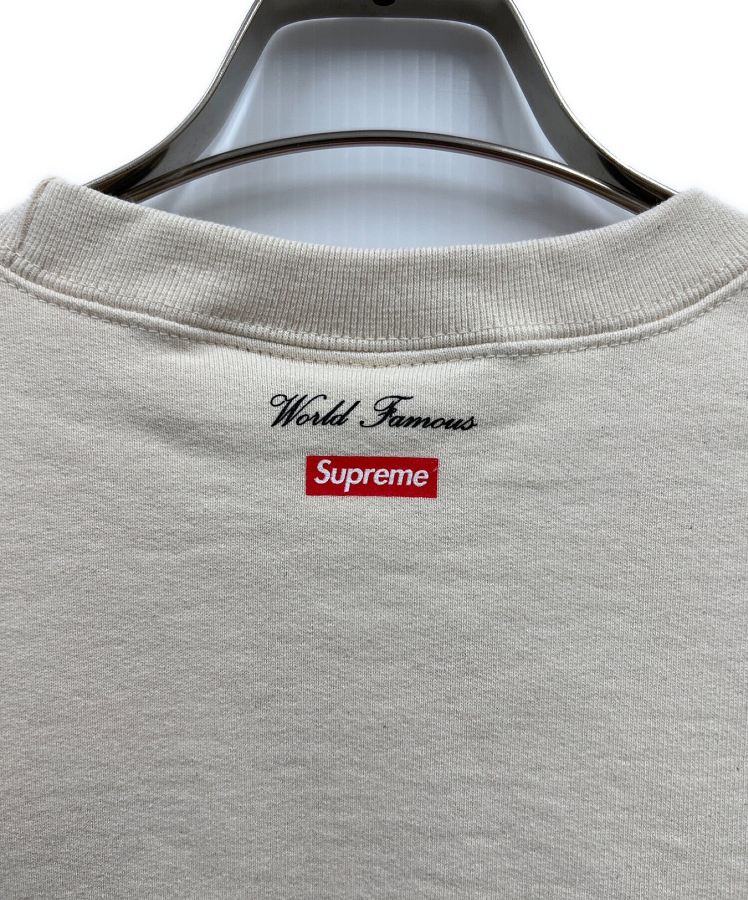 SUPREME (シュプリーム) 20AW Aerial Crewneck スウェット ベージュ サイズ:M