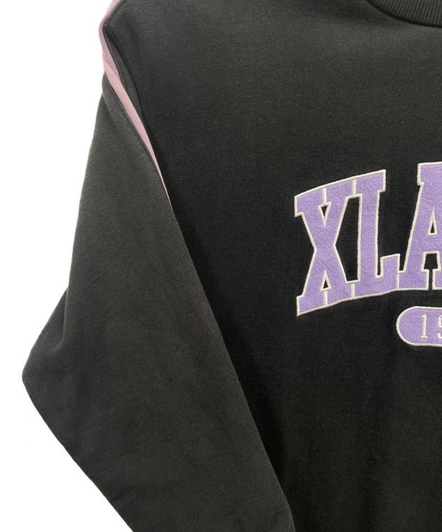 中古・古着通販】X-LARGE (エクストララージ) PANELED CREWNECK SWEAT 