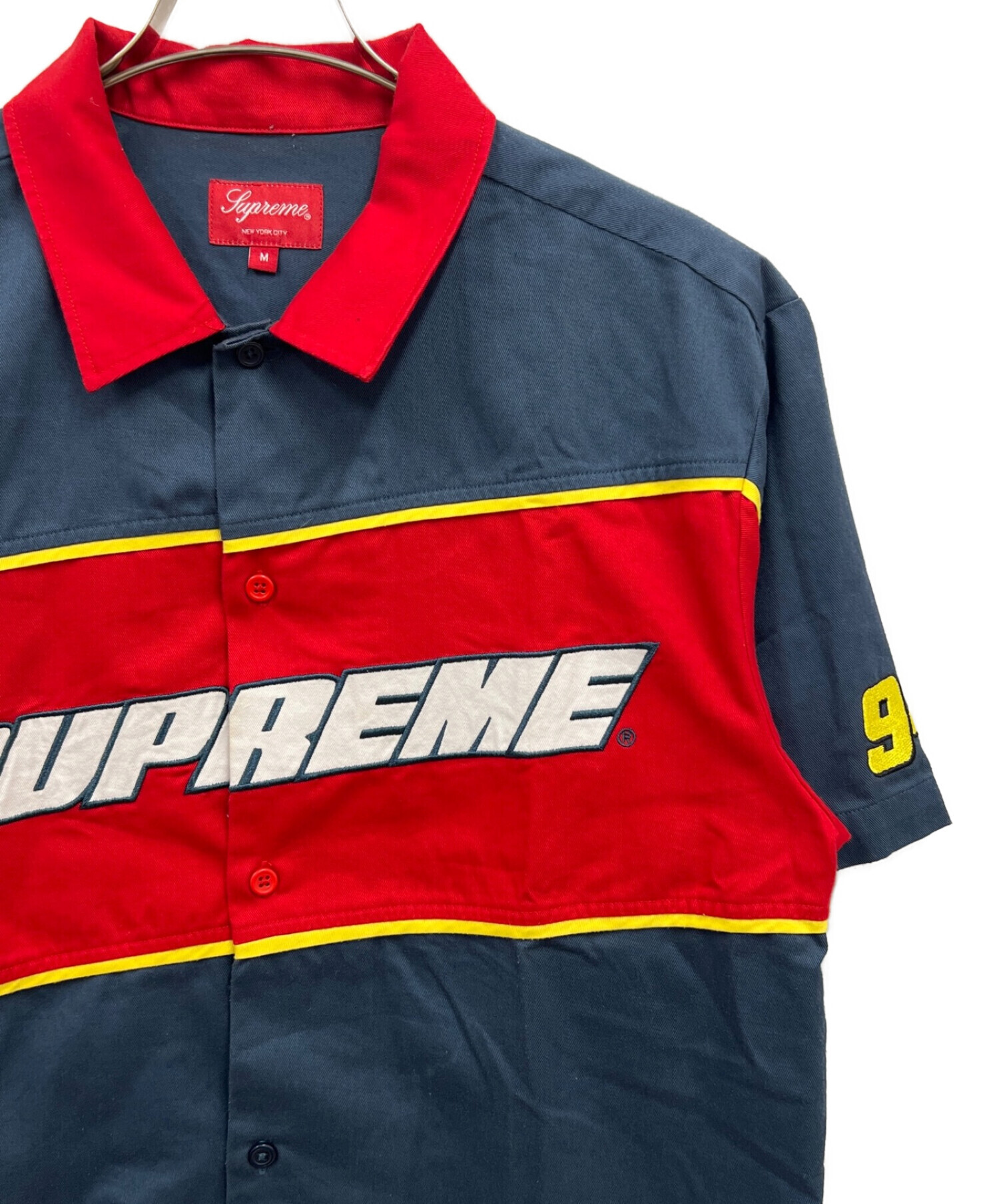 supreme Color Blocked Work Shirt 18ss - トップス