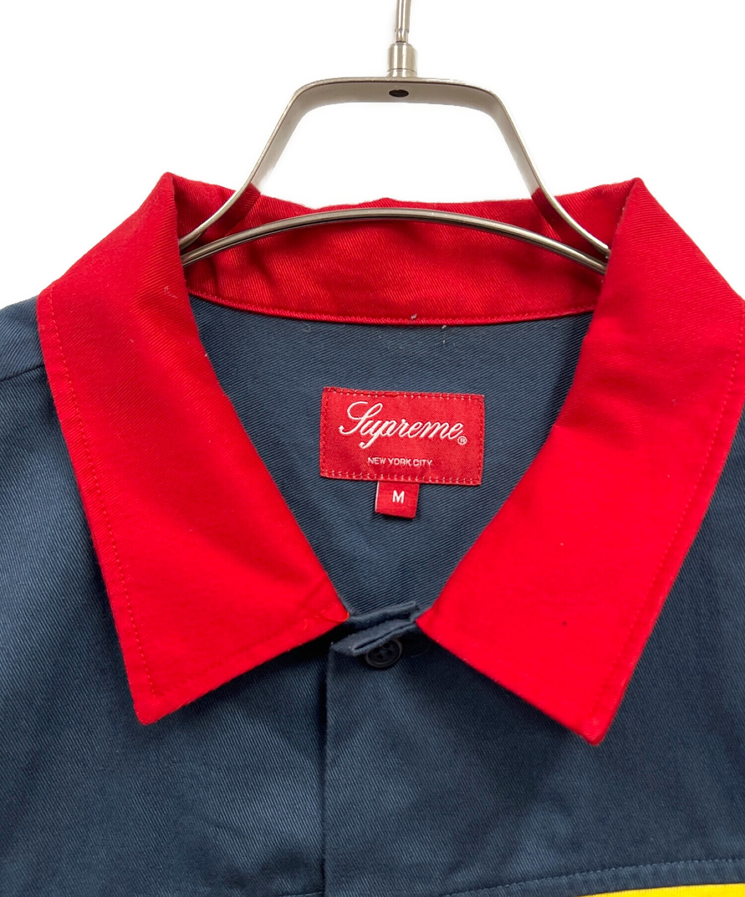 supreme Color Blocked Work Shirt 18ss - トップス