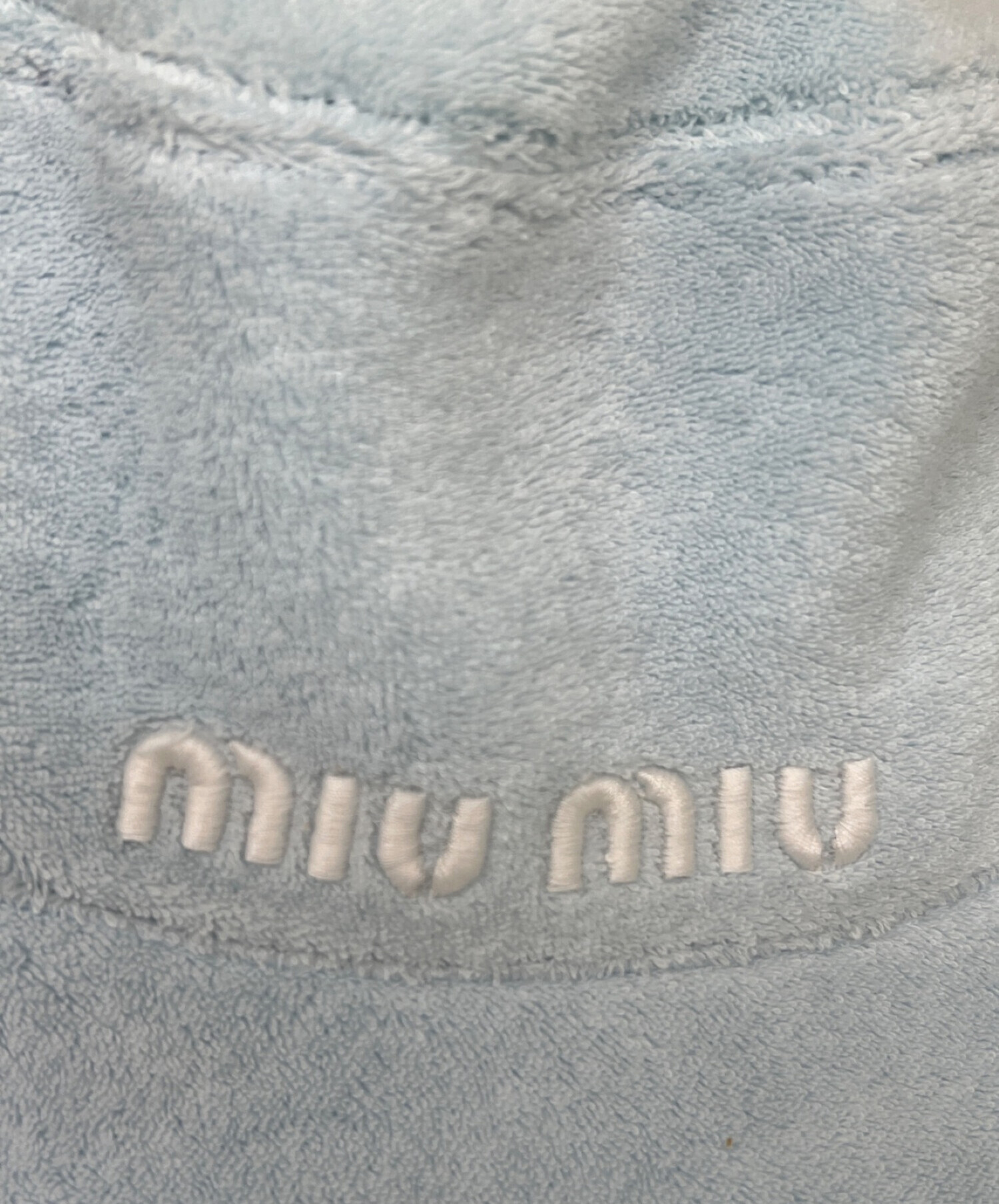 中古・古着通販】MIU MIU (ミュウミュウ) パイル地バケットハット