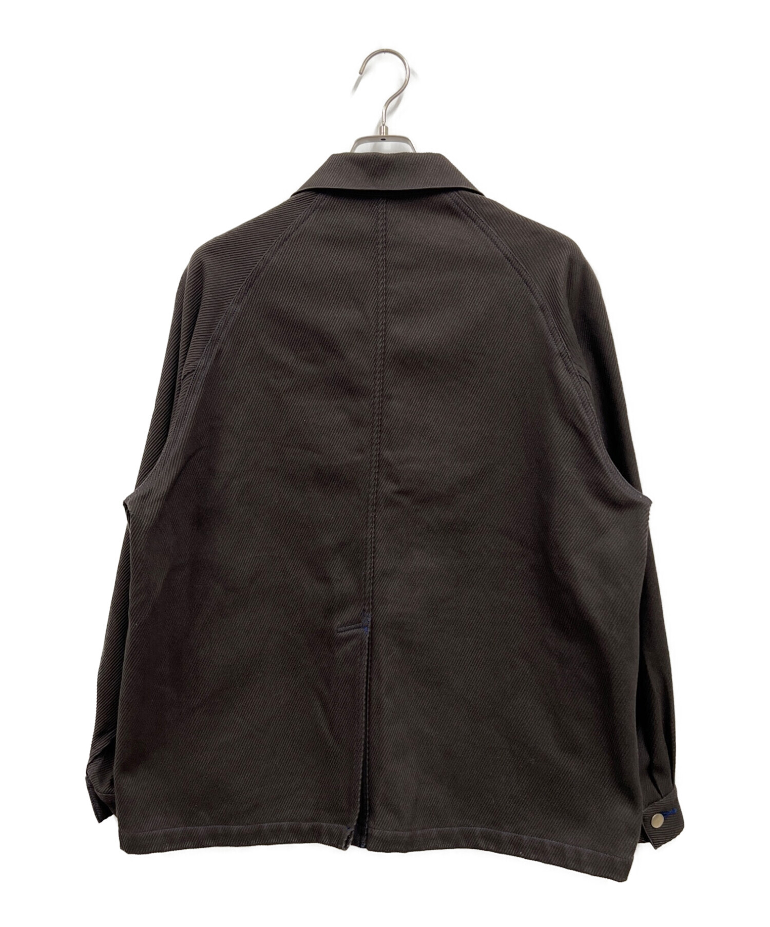 売り直営新品木綿『古渡』墨黒色和装ベストＦサイズ[M13883] 作務衣