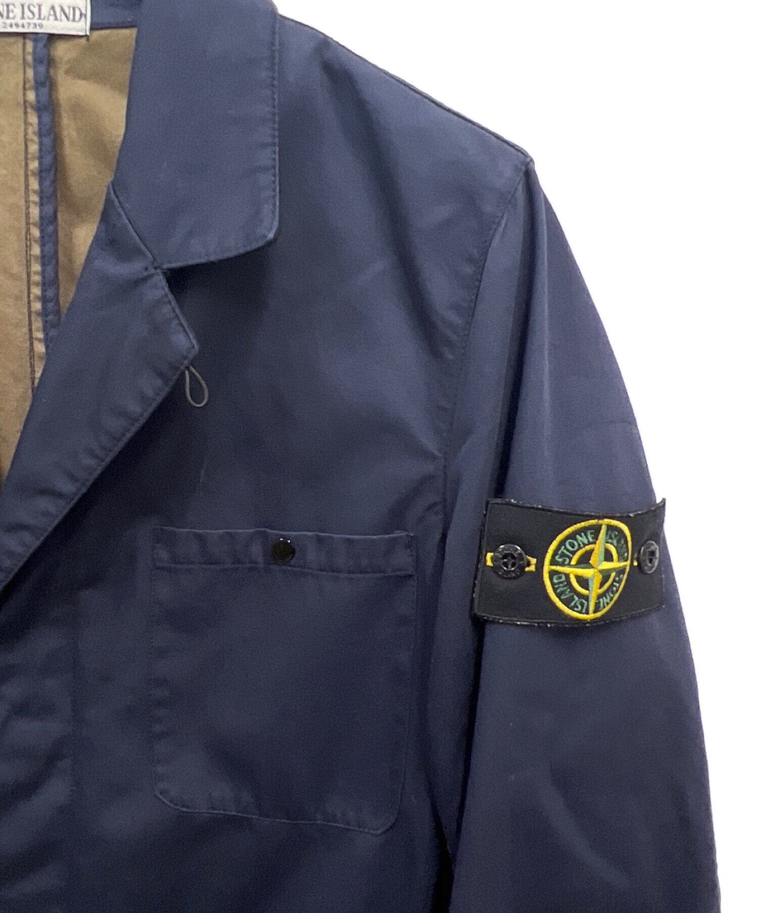 変更して宜しいでしょうか【16ss】STONE ISLAND コットン テーラード ...