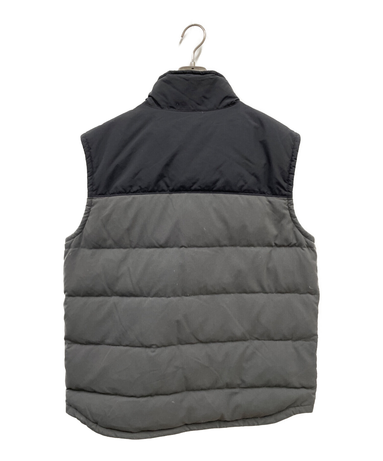 Patagonia (パタゴニア) BIVY DOWN VEST/27586FA14/ダウンベスト グレー×ブラック サイズ:L