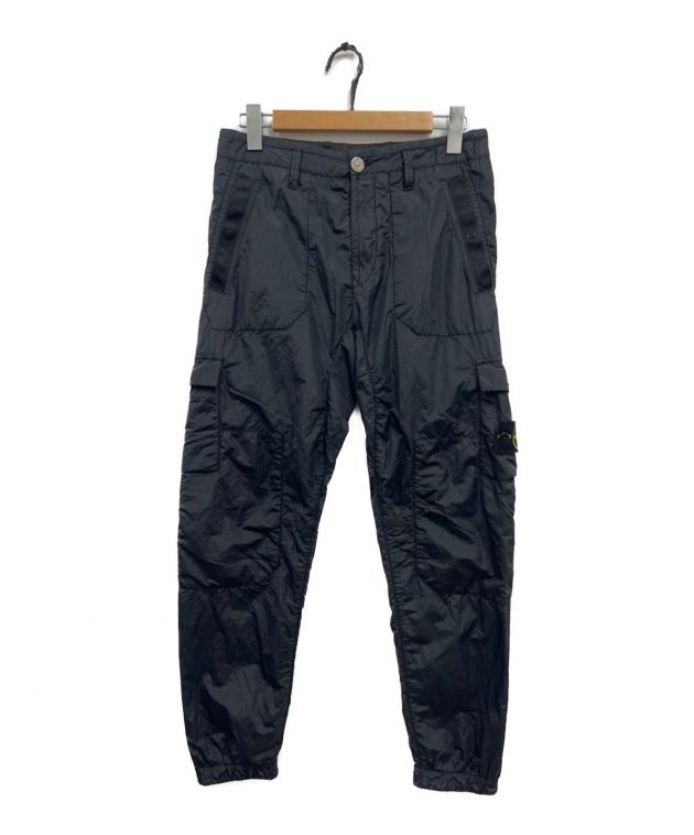 STONE ISLAND (ストーンアイランド) NYLON METAL PANTS ナイロンメタルパンツ 721532029 ブラック サイズ:W29