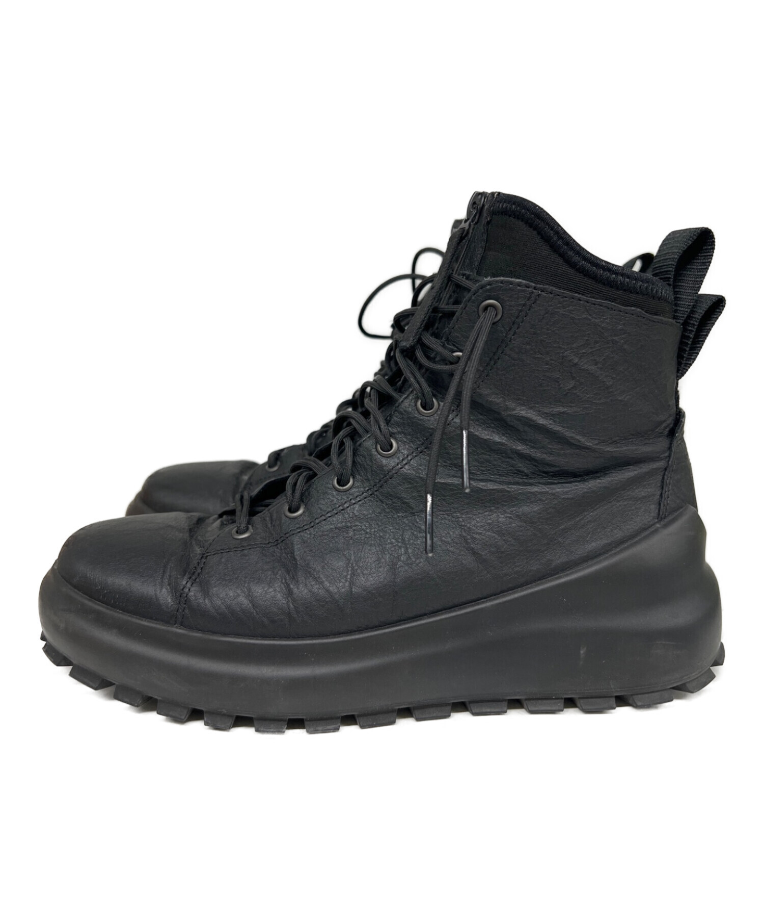 STONE ISLAND×ECCO (ストーン アイランド×エコー) ECCO LACE-UP BOOTS ブラック サイズ:41