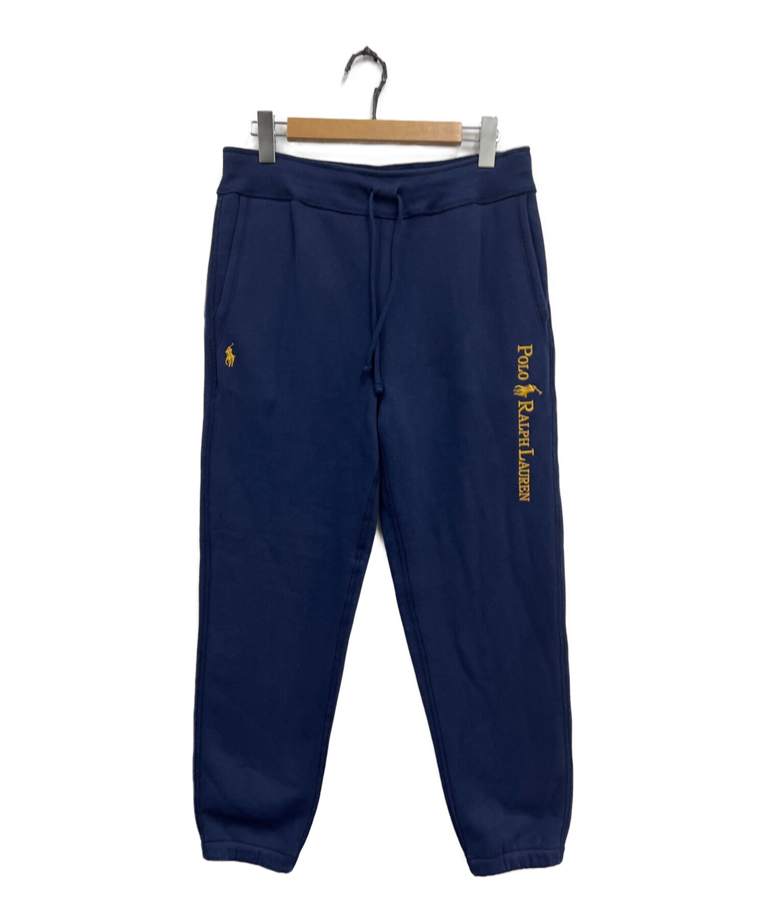 BEAMS × POLO RALPH LAUREN (ビームス×ポロ ラルフローレン) Navy and Gold Logo Collection  PANTS ネイビー サイズ:M 未使用品