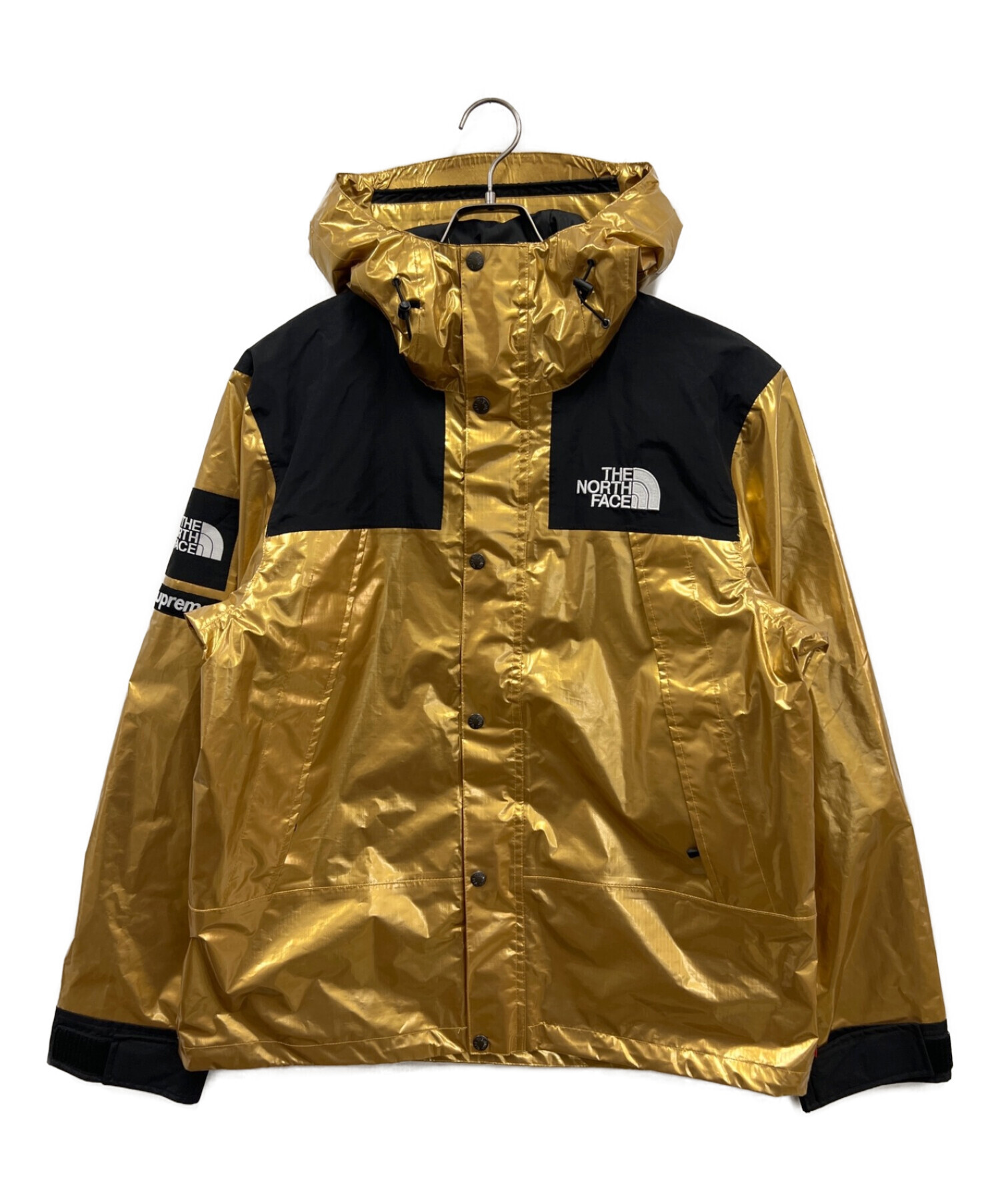 Supreme The North Face parka jacket　gold
