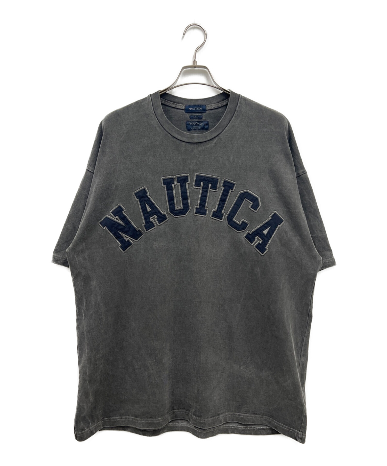 NAUTICA (ノーティカ) ビッグシルエットTシャツ グレー サイズ:XL