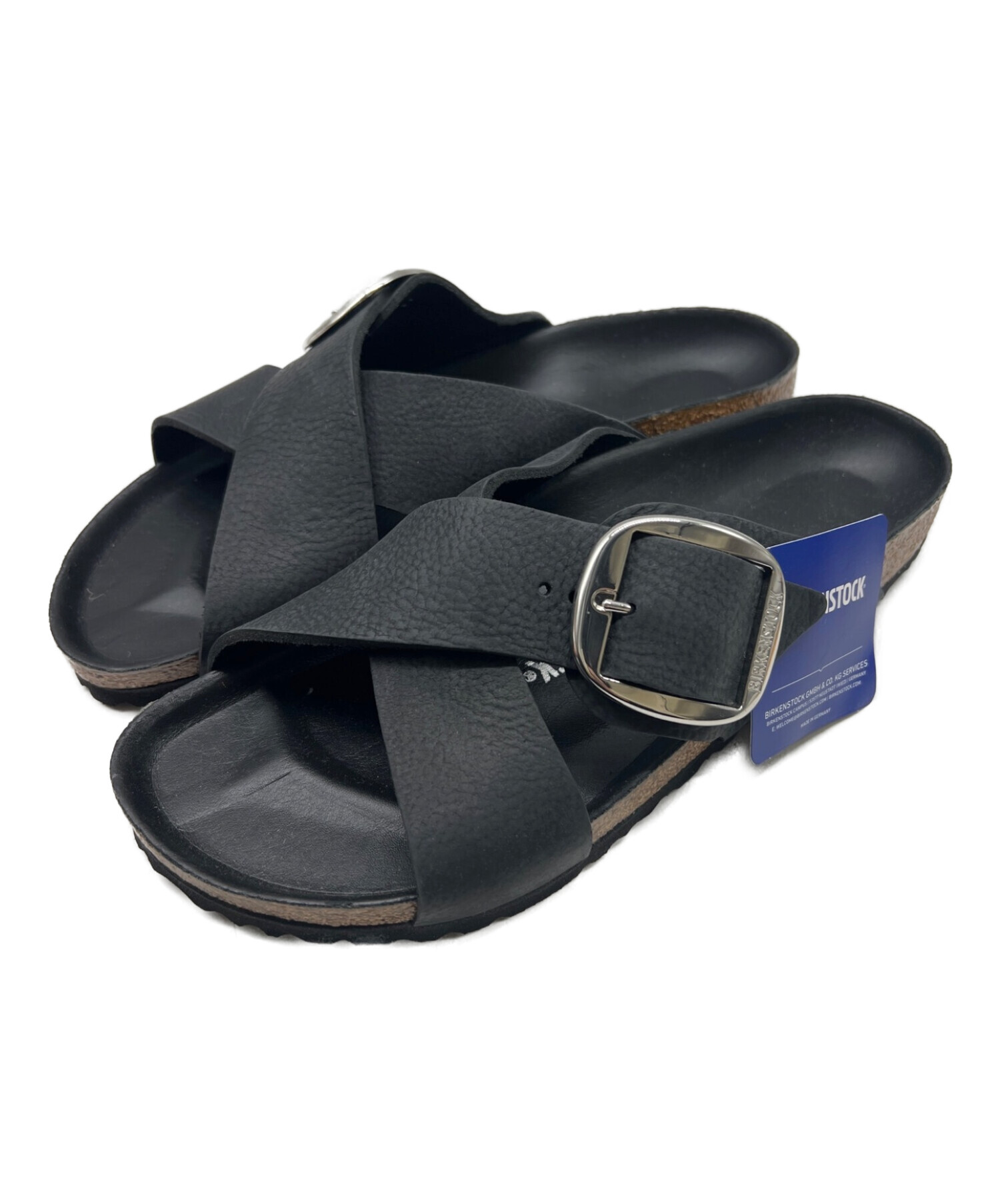 BIRKENSTOCK (ビルケンシュトック) ベルクロサンダル ブラック サイズ:27CM