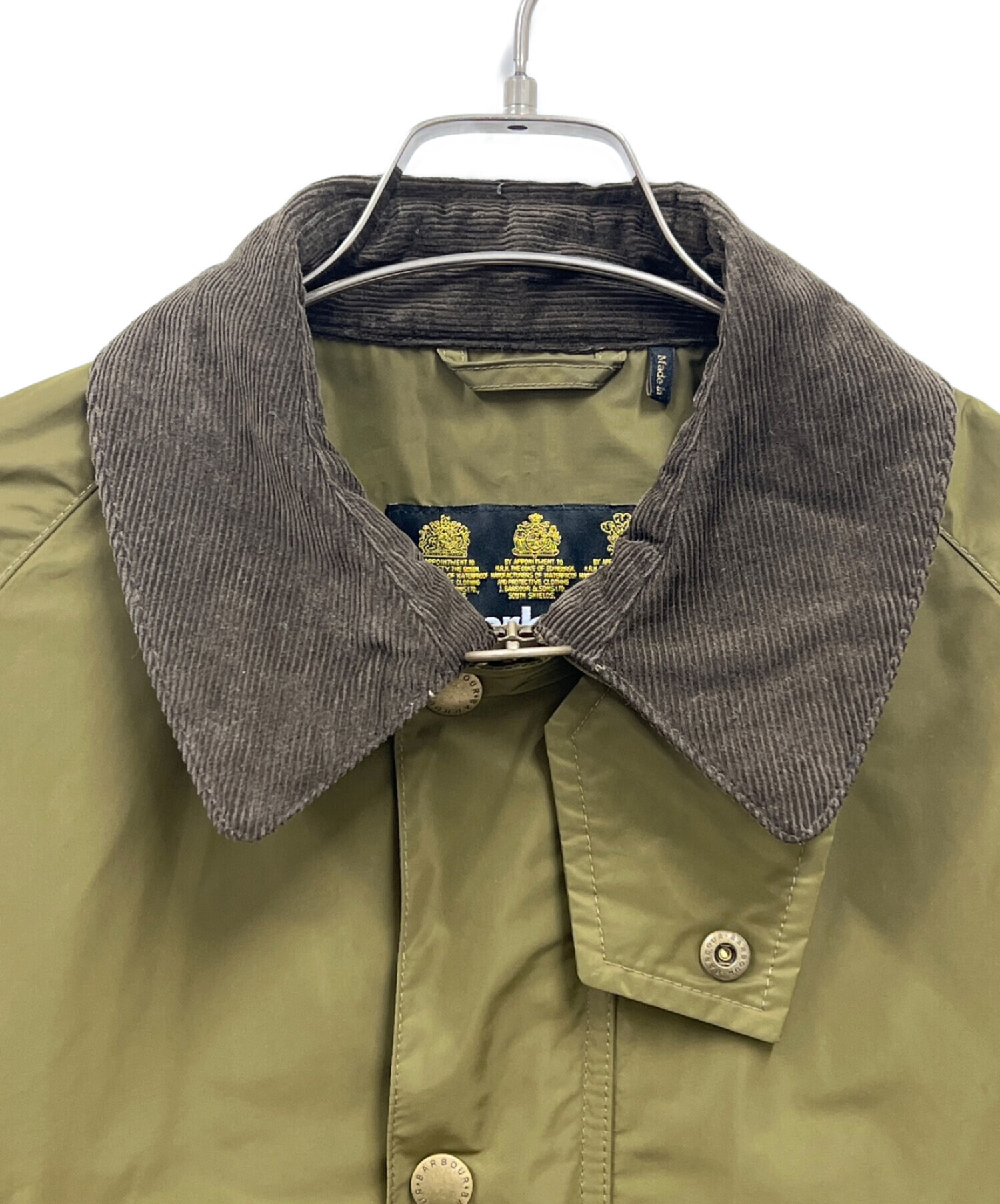 中古・古着通販】Barbour (バブアー) BEDALE SL SHAPE MEMORY カーキ サイズ:40｜ブランド・古着通販  トレファク公式【TREFAC FASHION】スマホサイト