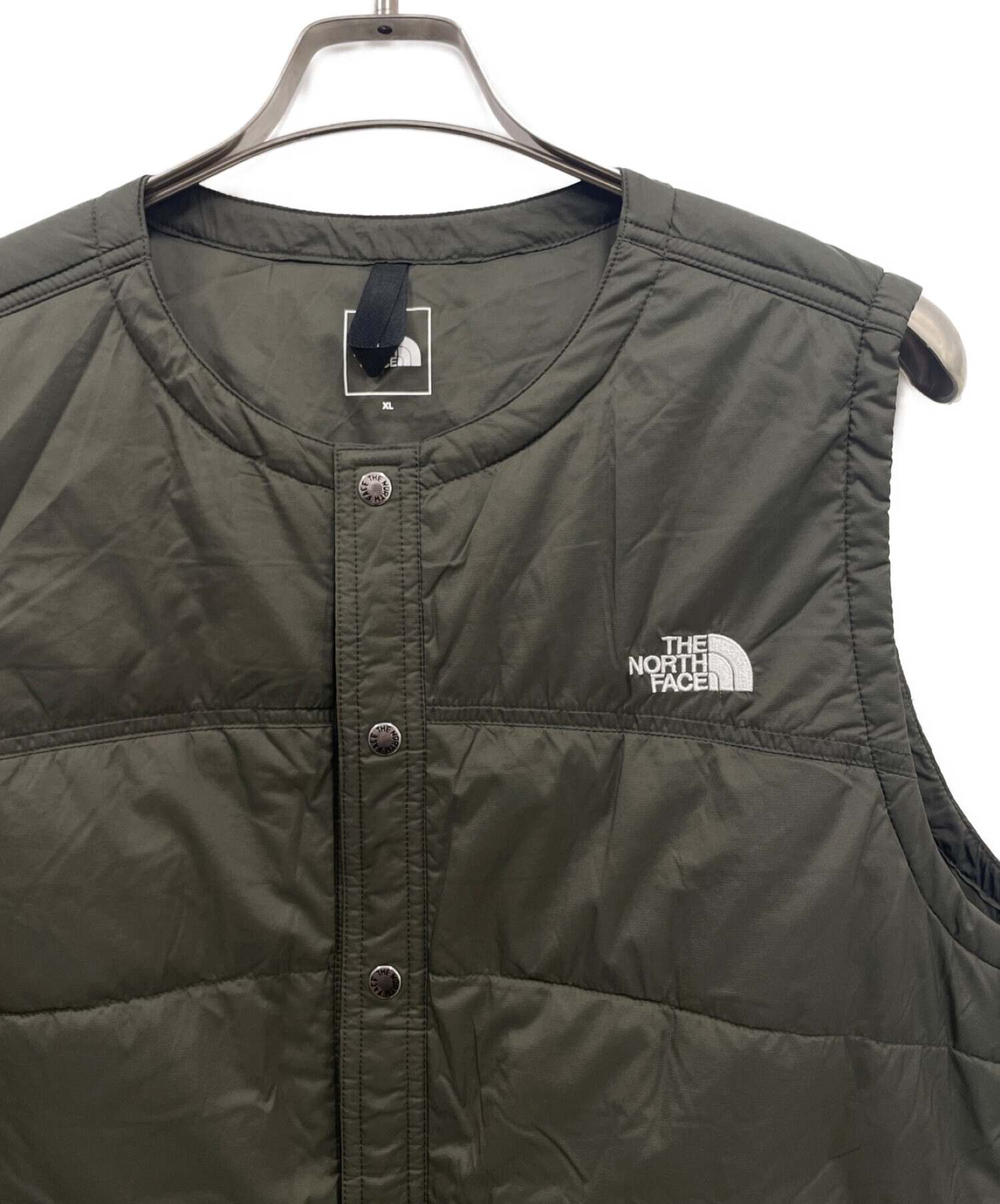 THE NORTH FACE (ザ ノース フェイス) Meadow Warm Vest/NY32230/中綿ベスト オリーブ サイズ:XL