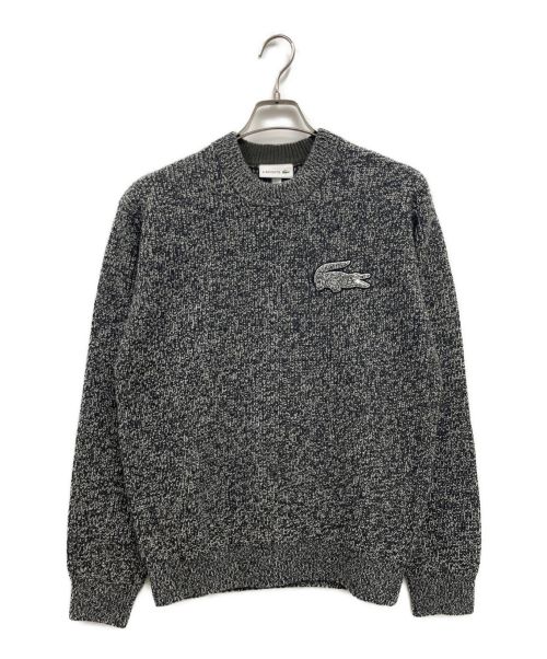 【中古・古着通販】LACOSTE (ラコステ) ワニロゴバッヂニット