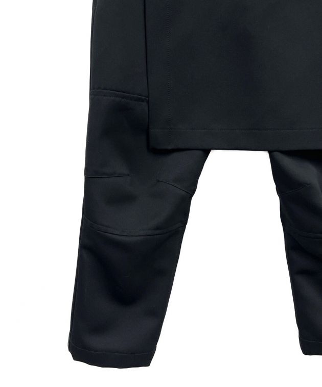 BLACK COMME des GARCONS (ブラックコムデギャルソン) スカートドッキングパンツ ネイビー サイズ:XXS