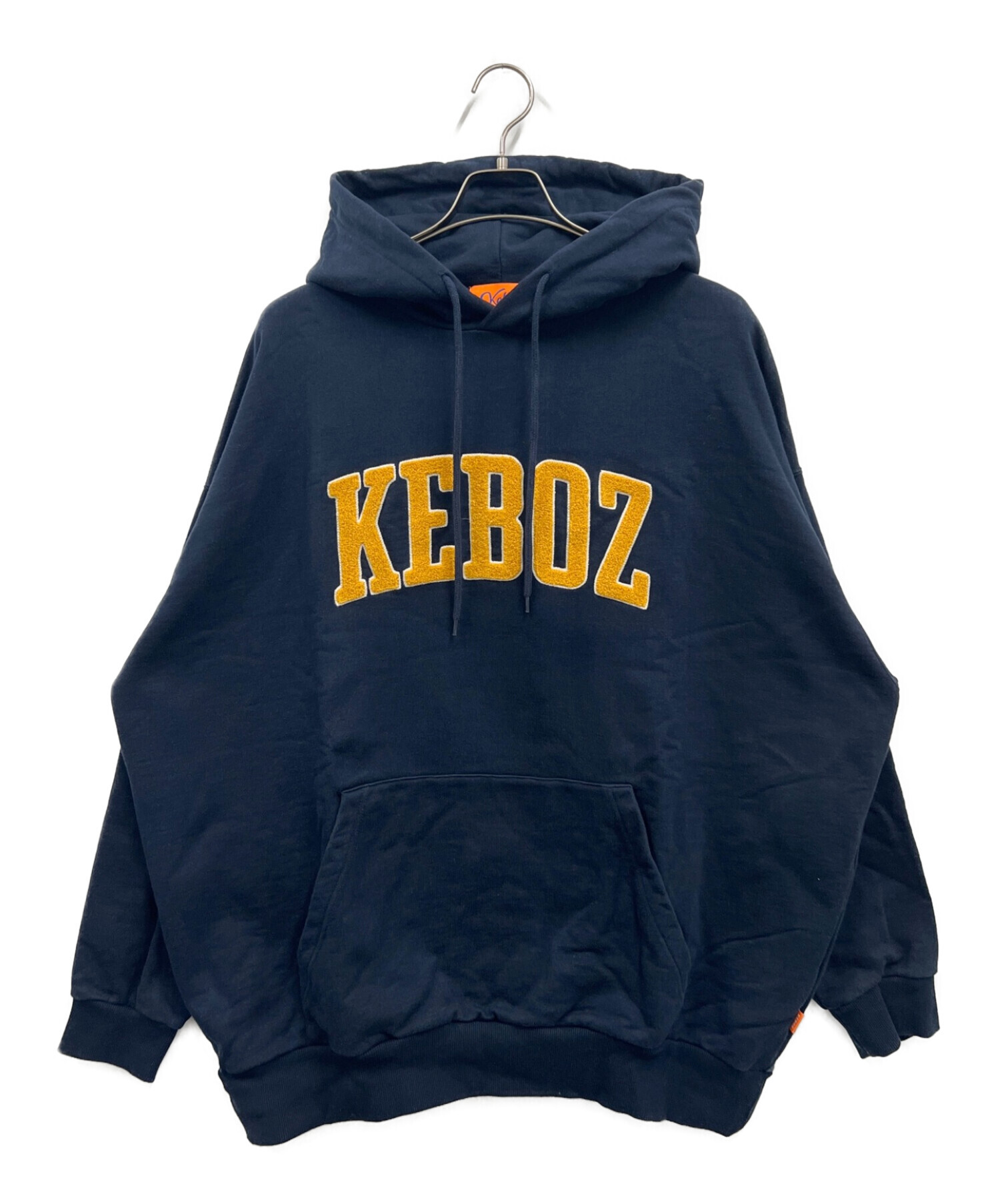 KEBOZ (ケボズ) プルオーバーパーカー ネイビー サイズ:XL