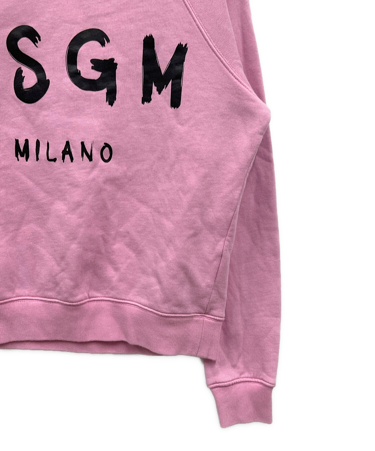 直売一掃 MSGM レディース エムエスジーエム ブラシストロークロゴ 