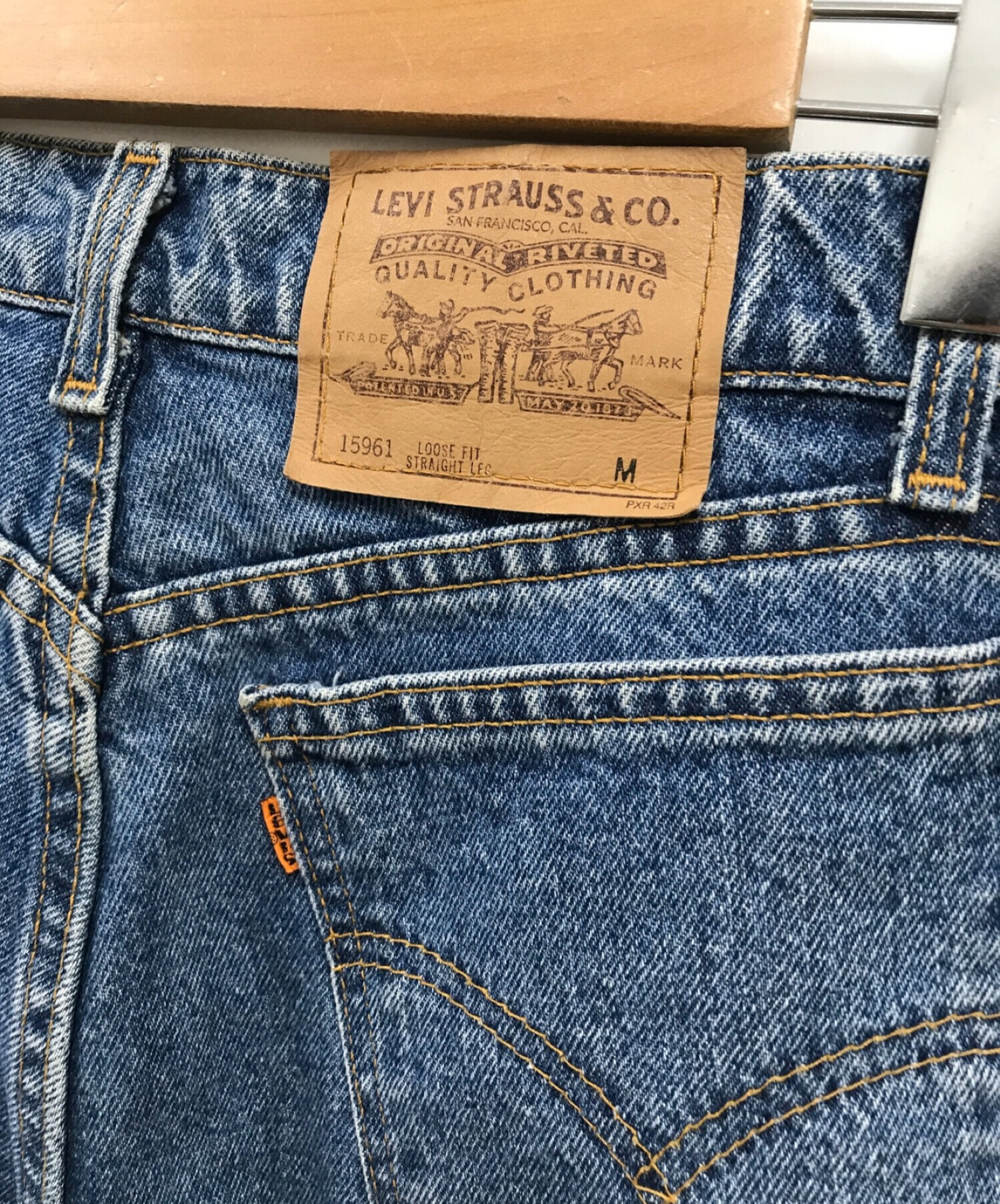 中古・古着通販】LEVI'S (リーバイス) デニムパンツ/ボタン裏581