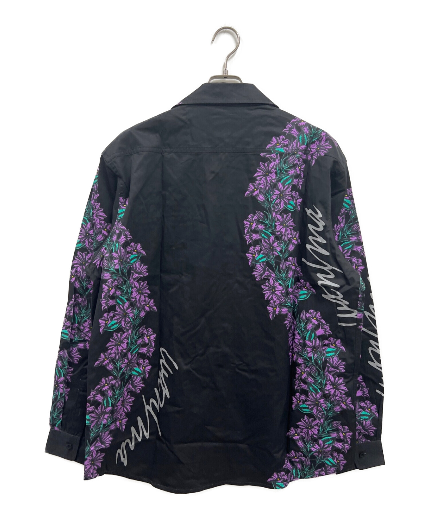 LEFLAH (レフラー) WANIMA (ワニマ) りんどうロングスリーブシャツ ブラック サイズ:XL 未使用品