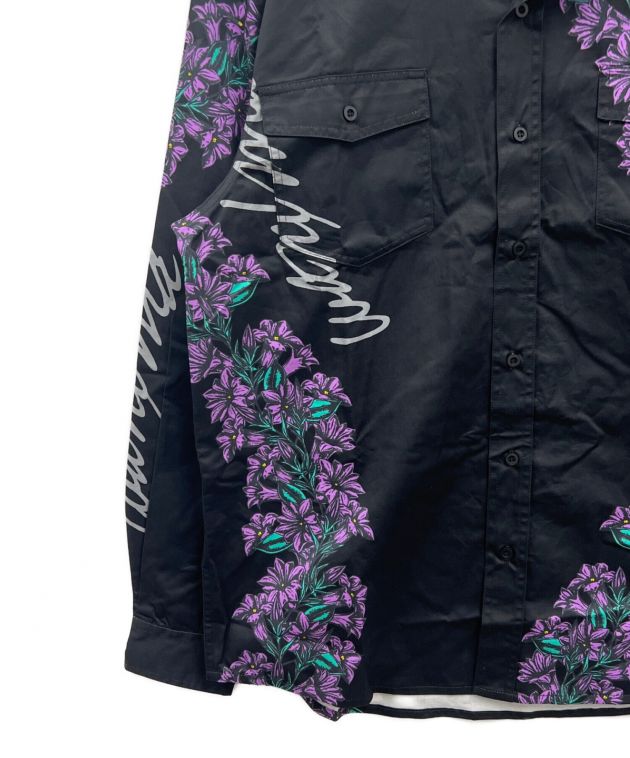 LEFLAH (レフラー) WANIMA (ワニマ) りんどうロングスリーブシャツ ブラック サイズ:XL 未使用品