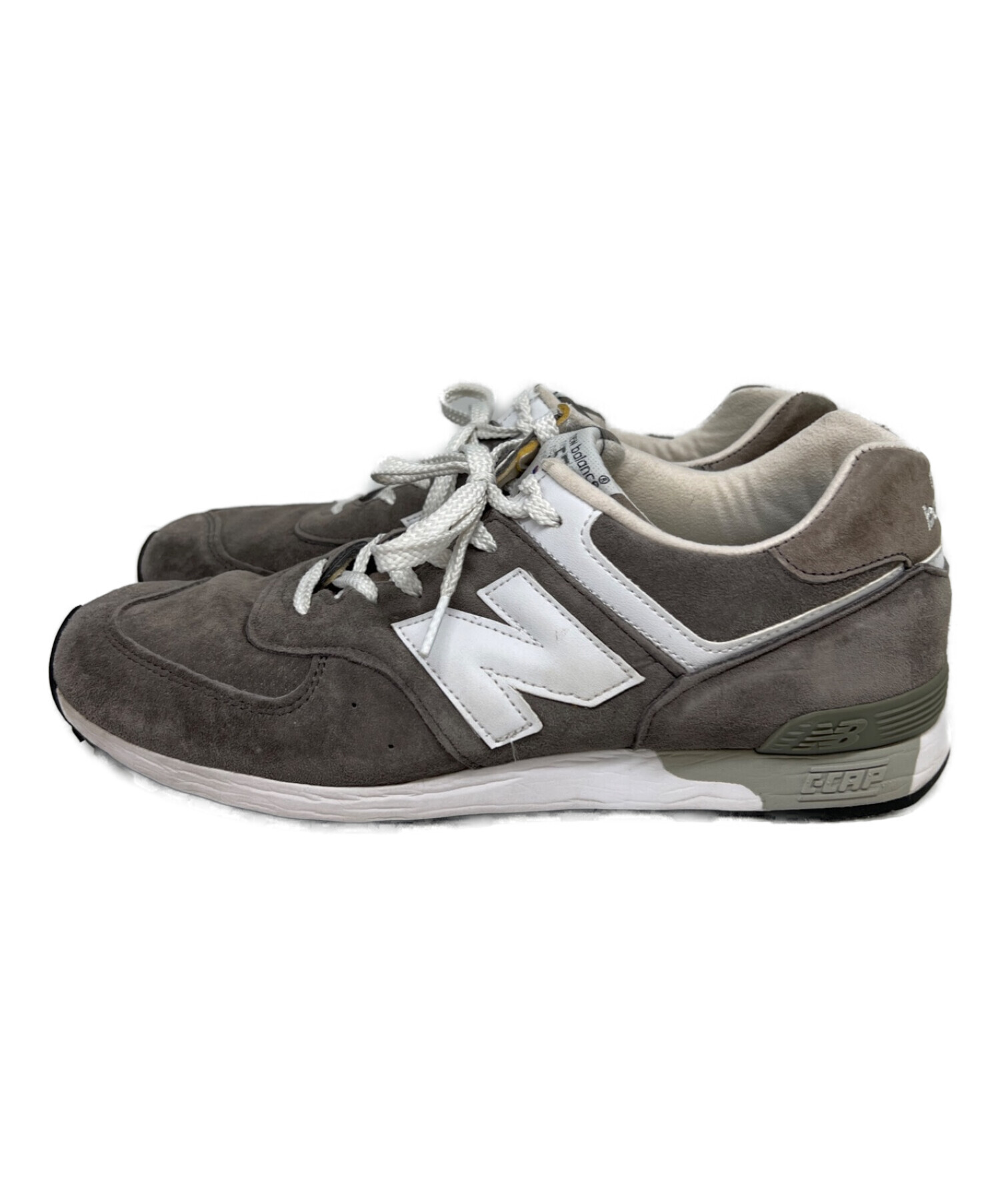 NEW BALANCE (ニューバランス) M576GRS ローカットスニーカー グレー サイズ:27.5CM