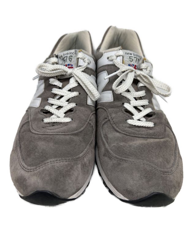 NEW BALANCE (ニューバランス) M576GRS ローカットスニーカー グレー サイズ:27.5CM