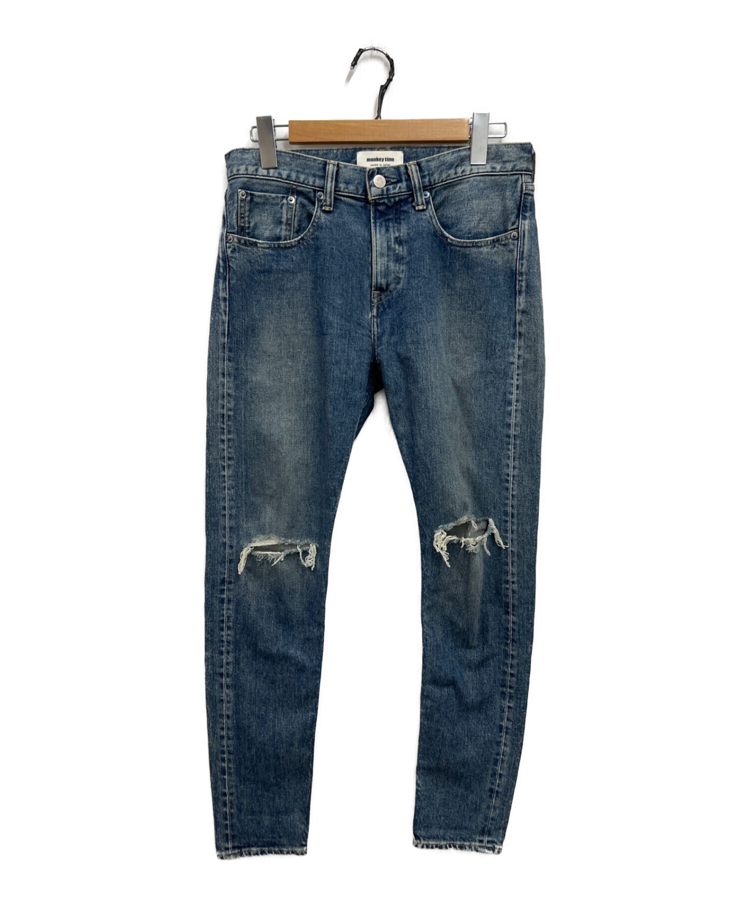 中古・古着通販】MONKEY TIME (モンキータイム) DISTRESSED ST DENIM