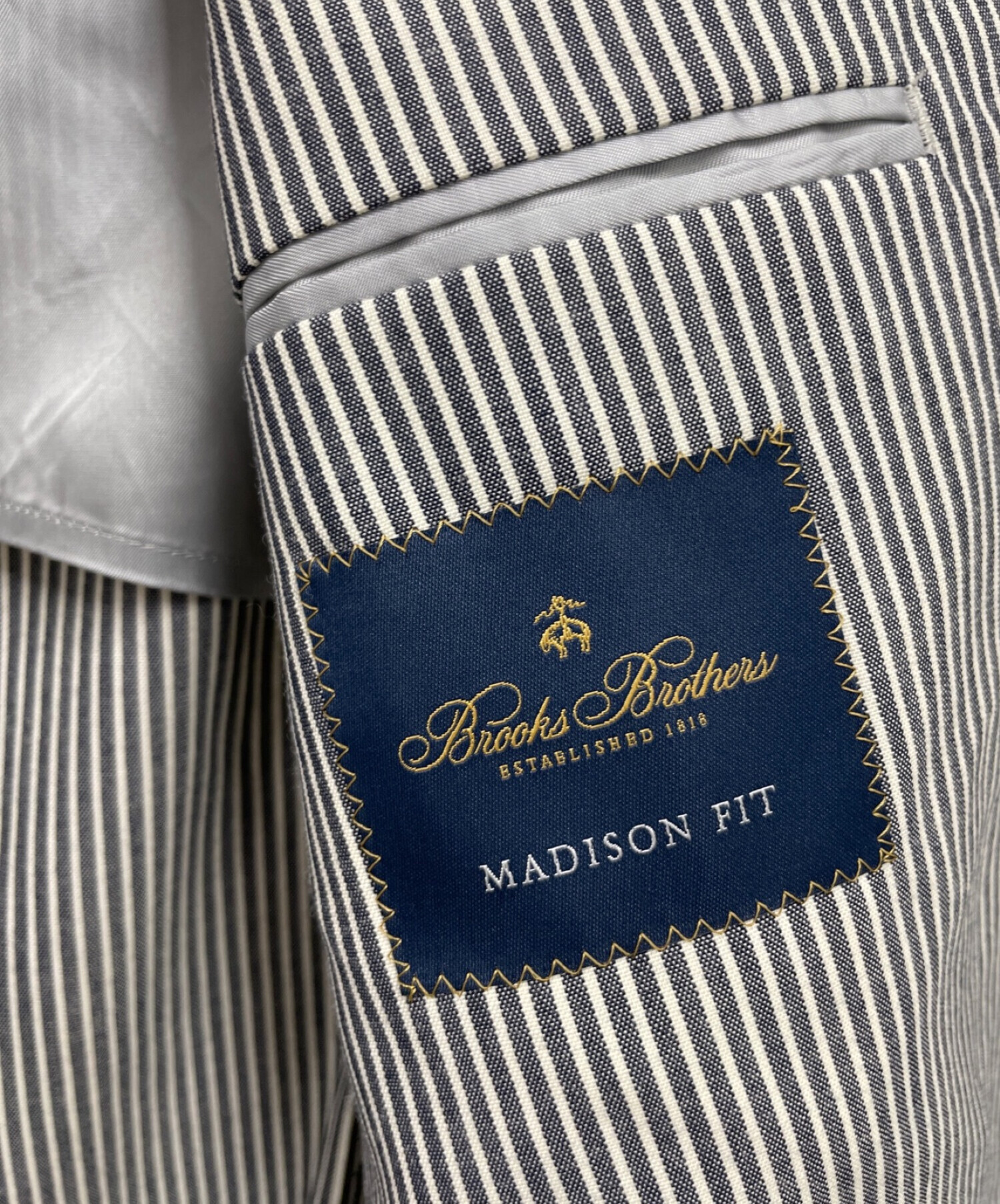 Brooks Brothers】Madison ストライプ セットアップスーツ-