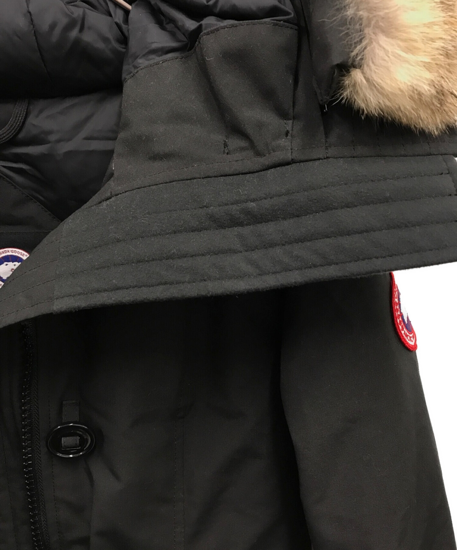 CANADA GOOSE (カナダグース) ロスクレアパーカー/2580LA/ダウンコート ブラック サイズ:S