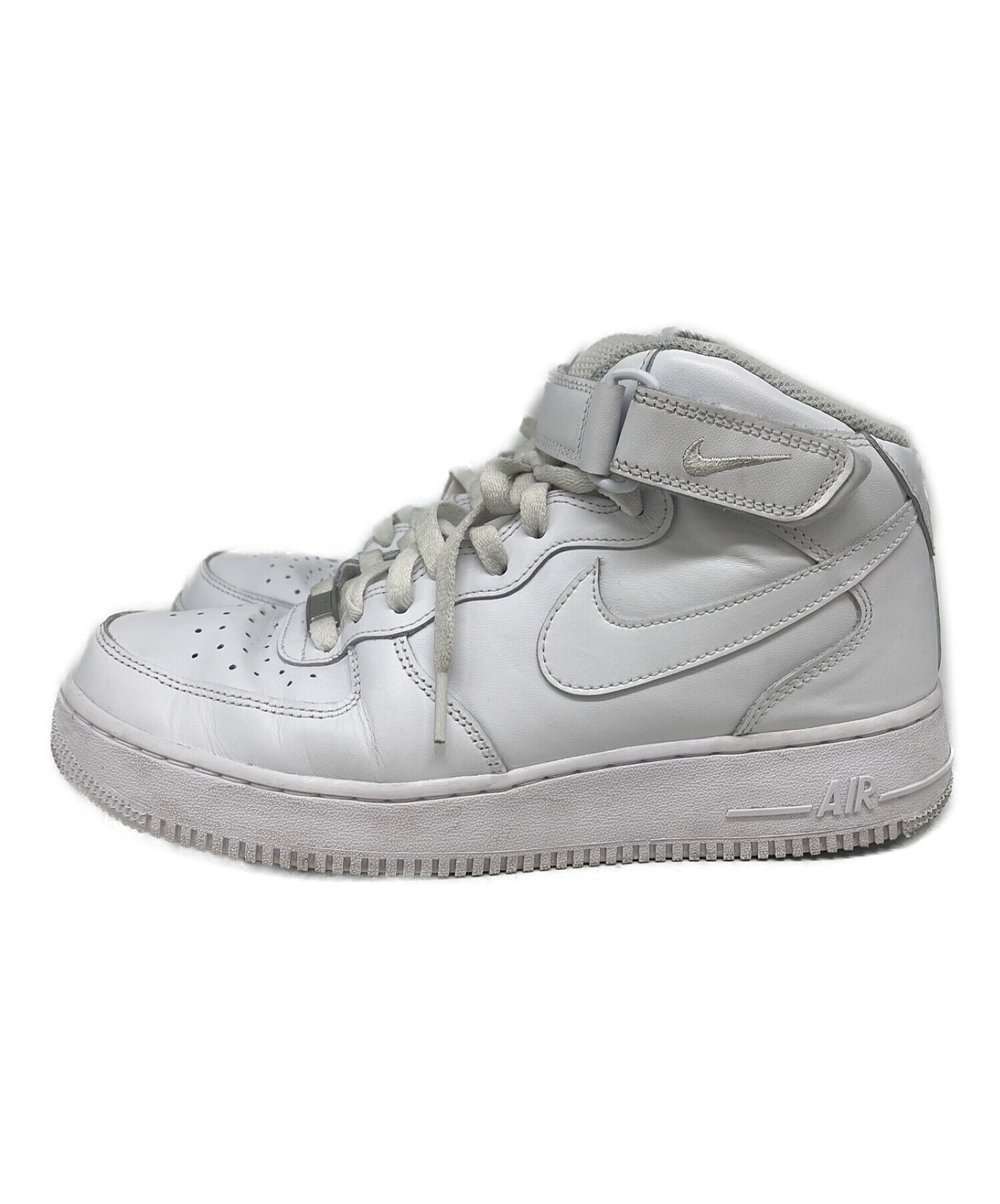 NIKE (ナイキ) エア フォース 1 MID ‘07 ホワイト サイズ:28