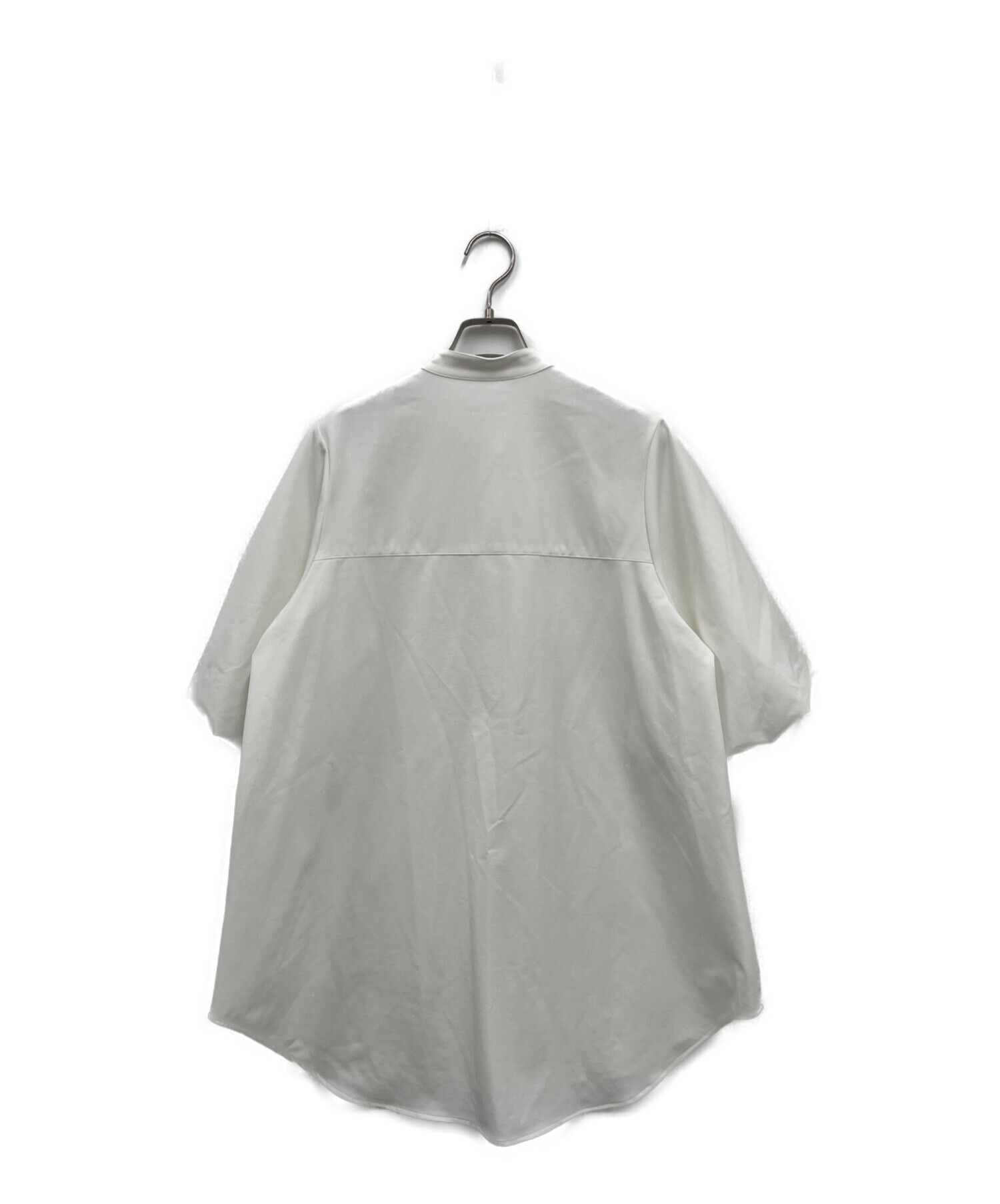 louren (ローレン) puffsleeve stand collar shirt ホワイト サイズ:FREE