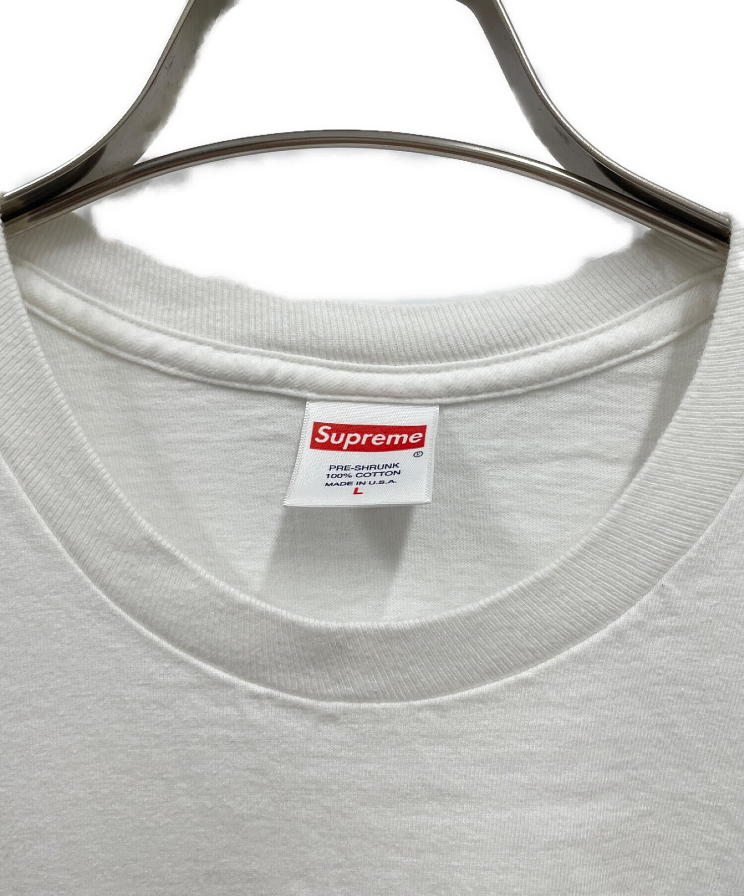 supreme kaws シュプリーム  カウズ　Lサイズ　whiteTシャツ/カットソー(半袖/袖なし)