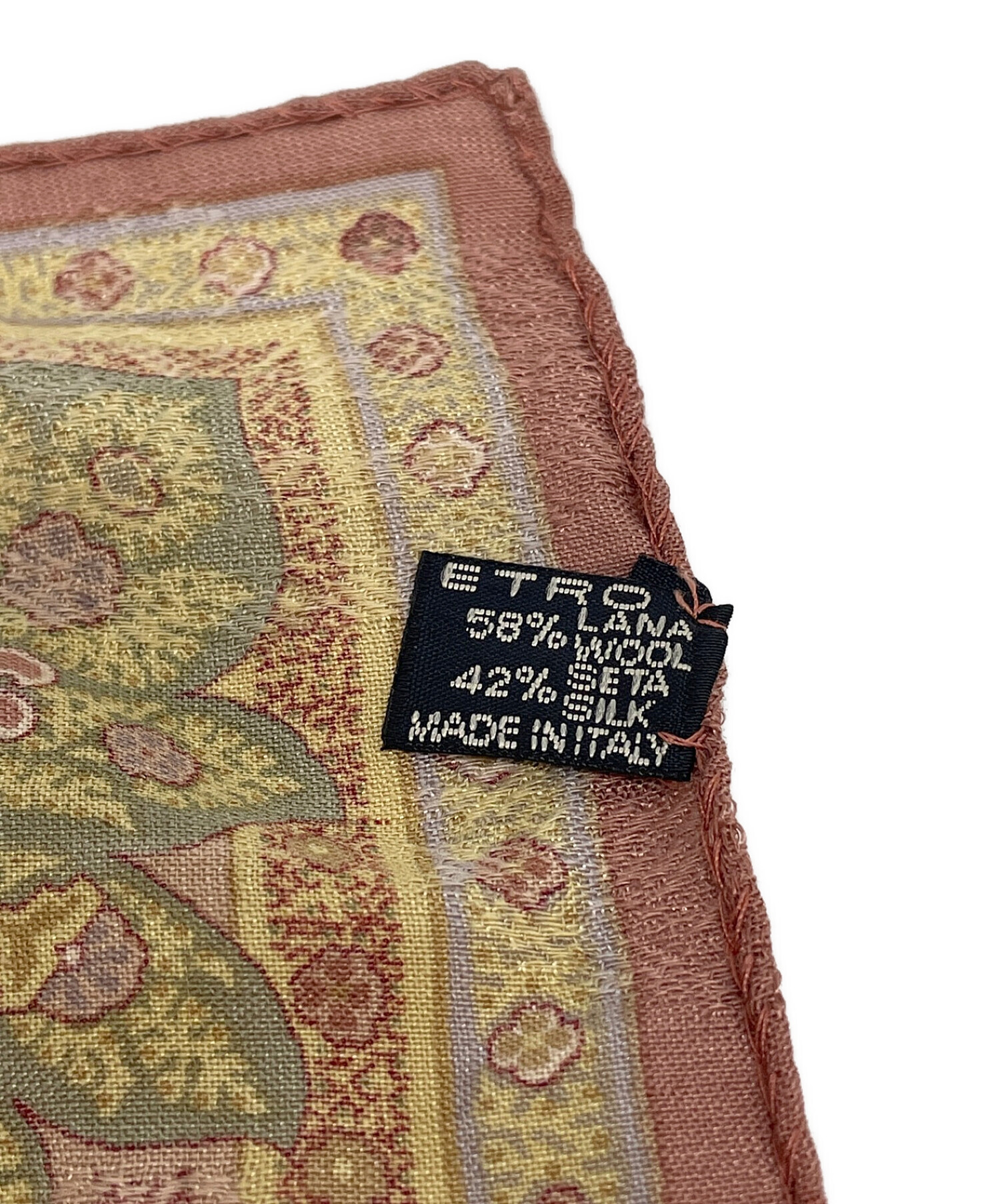 中古・古着通販】ETRO (エトロ) ペイズリー柄大判ストール