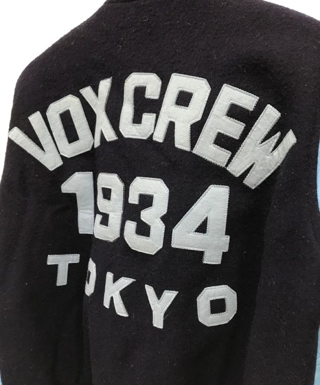 通販モール VOX ヴォックス VOXCREW 袖レザー スタジャン - メンズ